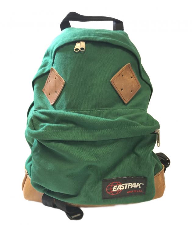 80s EASTPAK バックパック リュック グリーン 中古・古着通販】EASTPAK (イーストパック) リュック グリーン サイズ