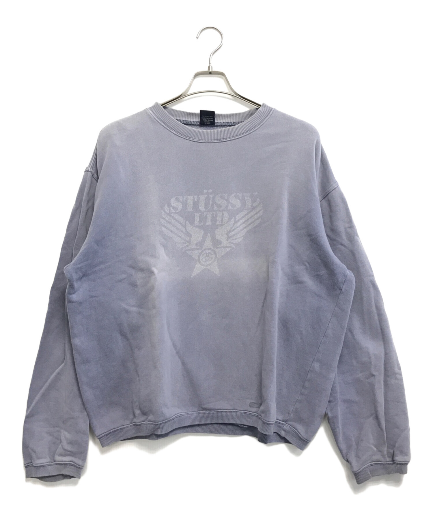 中古・古着通販】stussy (ステューシー) スウェット スカイブルー 