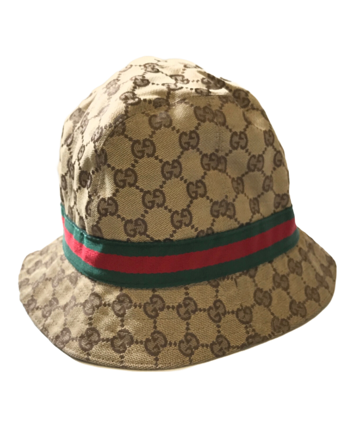 GUCCI バケットハット ベージュ GG GUCCI グッチ ハット バケットハット サイズL メンズ レディース 帽子
