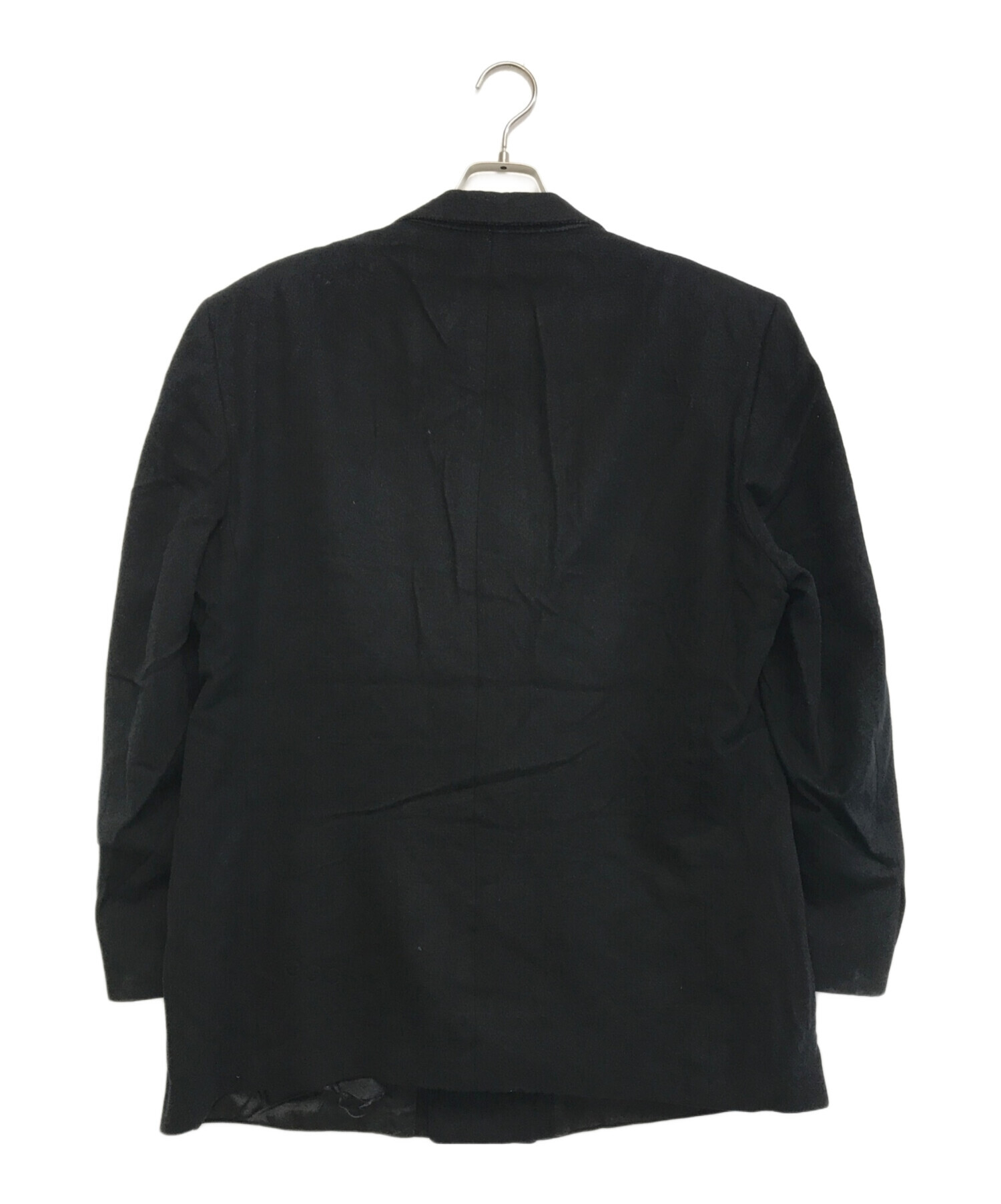 バーバリー　テーラードジャケット 羊毛　カシミヤ チェック ウールカシミア テーラードジャケット (ローデン／ハイランド