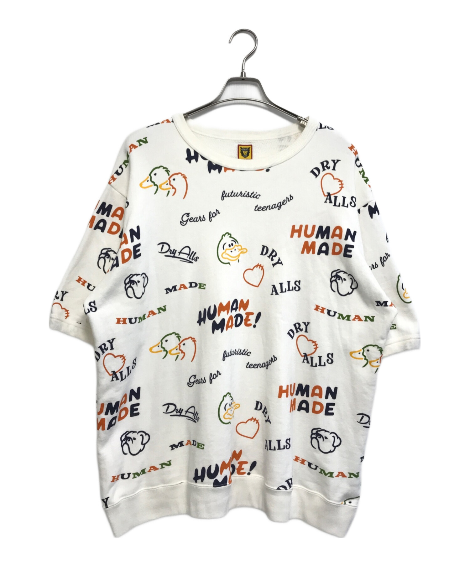 中古・古着通販】HUMAN MADE (ヒューマンメイド) 半袖スウェット