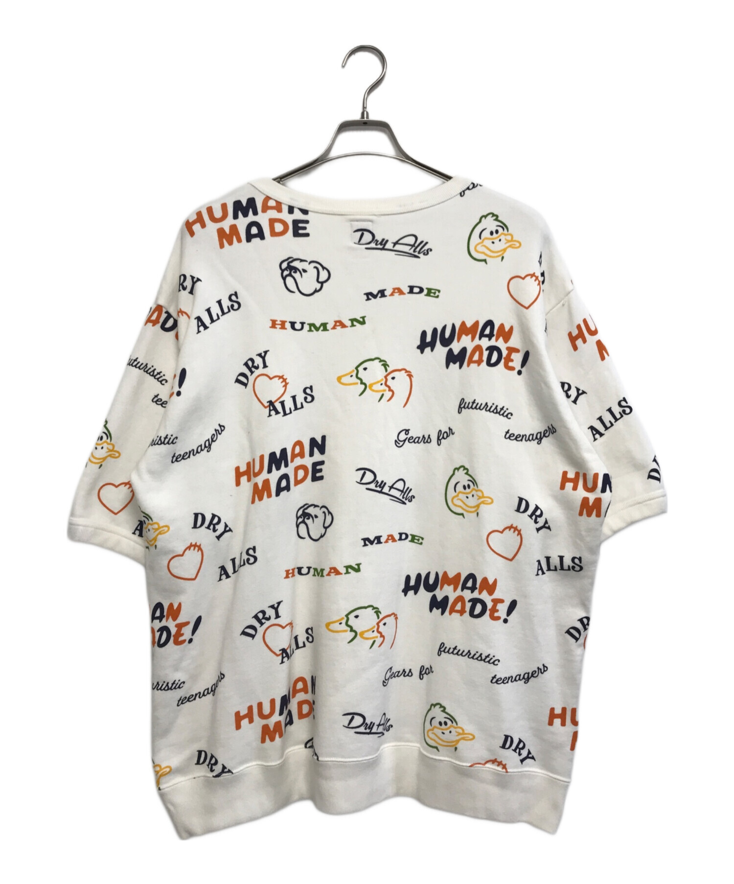 中古・古着通販】HUMAN MADE (ヒューマンメイド) 半袖スウェット 