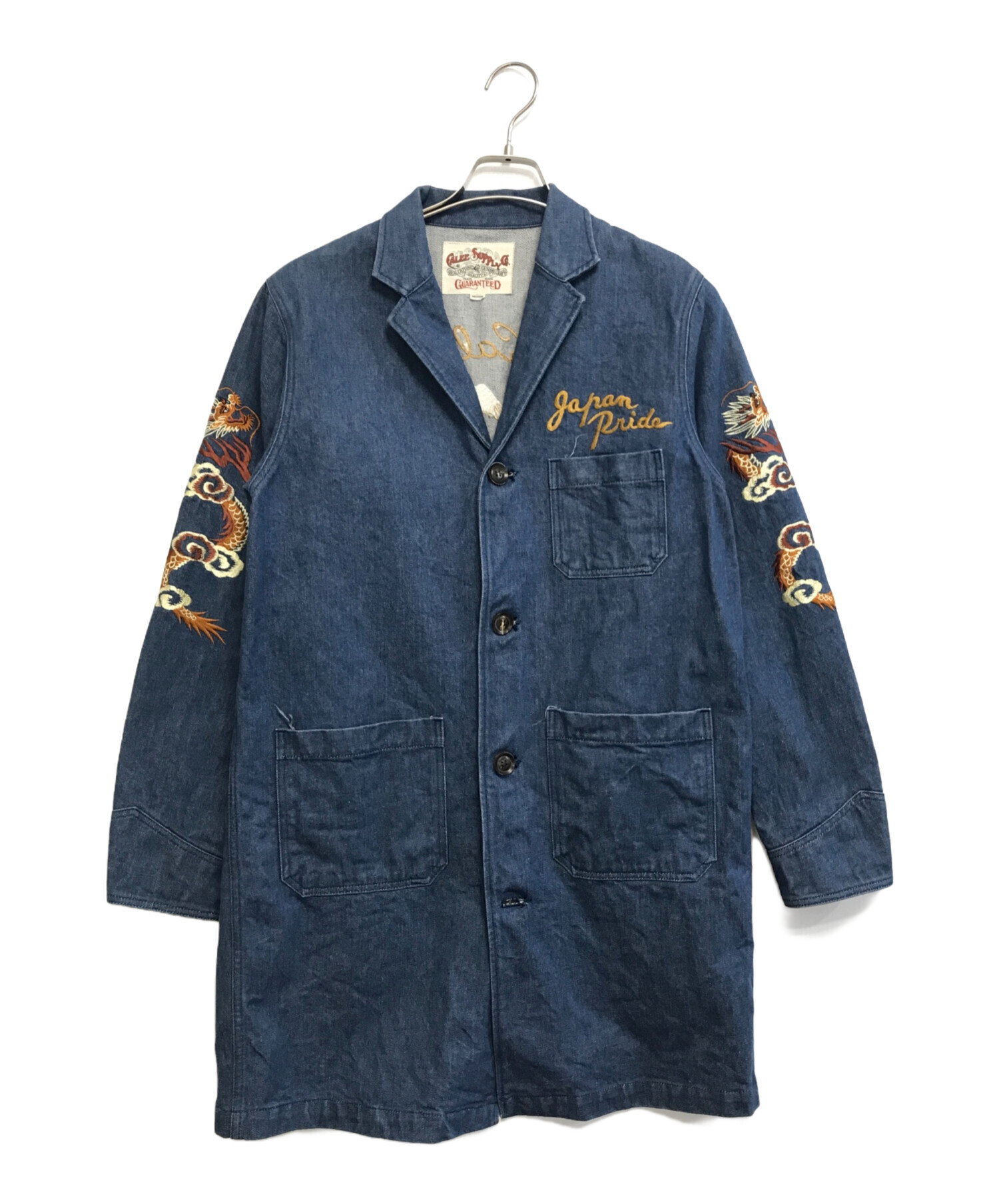 中古・古着通販】CALEE (キャリー) スーベニアデニムショップコート