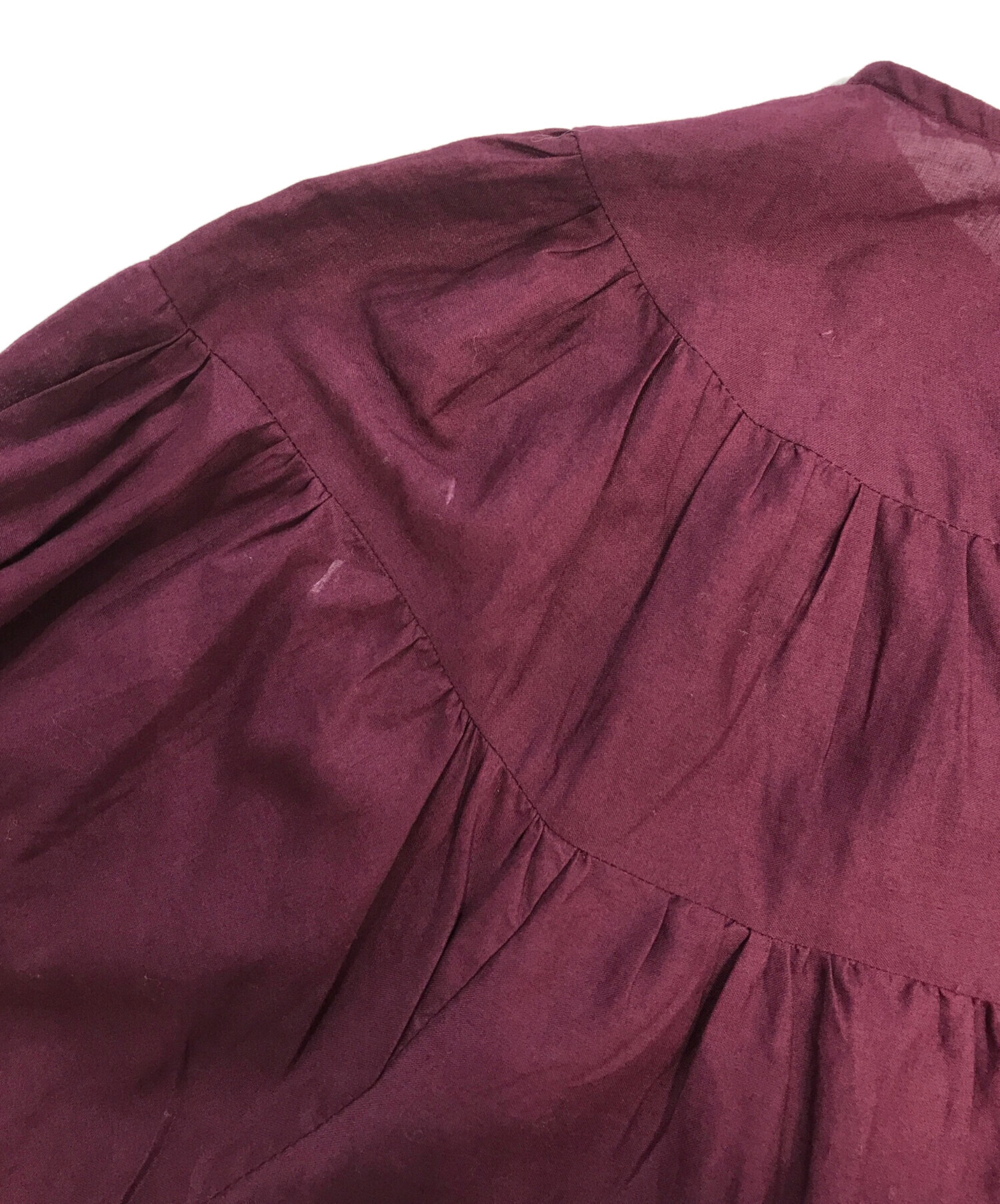 中古・古着通販】merlette (マーレット) ティアードワンピース