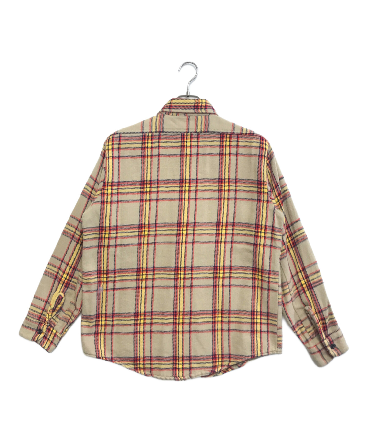 ミスターレッグス Mr.Leggs チェック柄ネルシャツ Lサイズ 中古・古着通販】MR LEGGS (ミスターレッグス) チェックネルシャツ