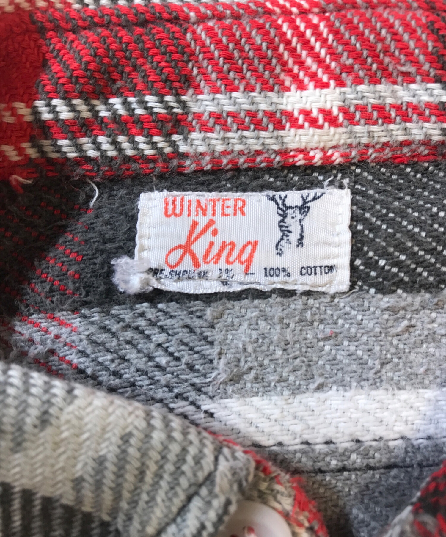 中古・古着通販】WINTER KING (ウィンターキング) チェックネルシャツ