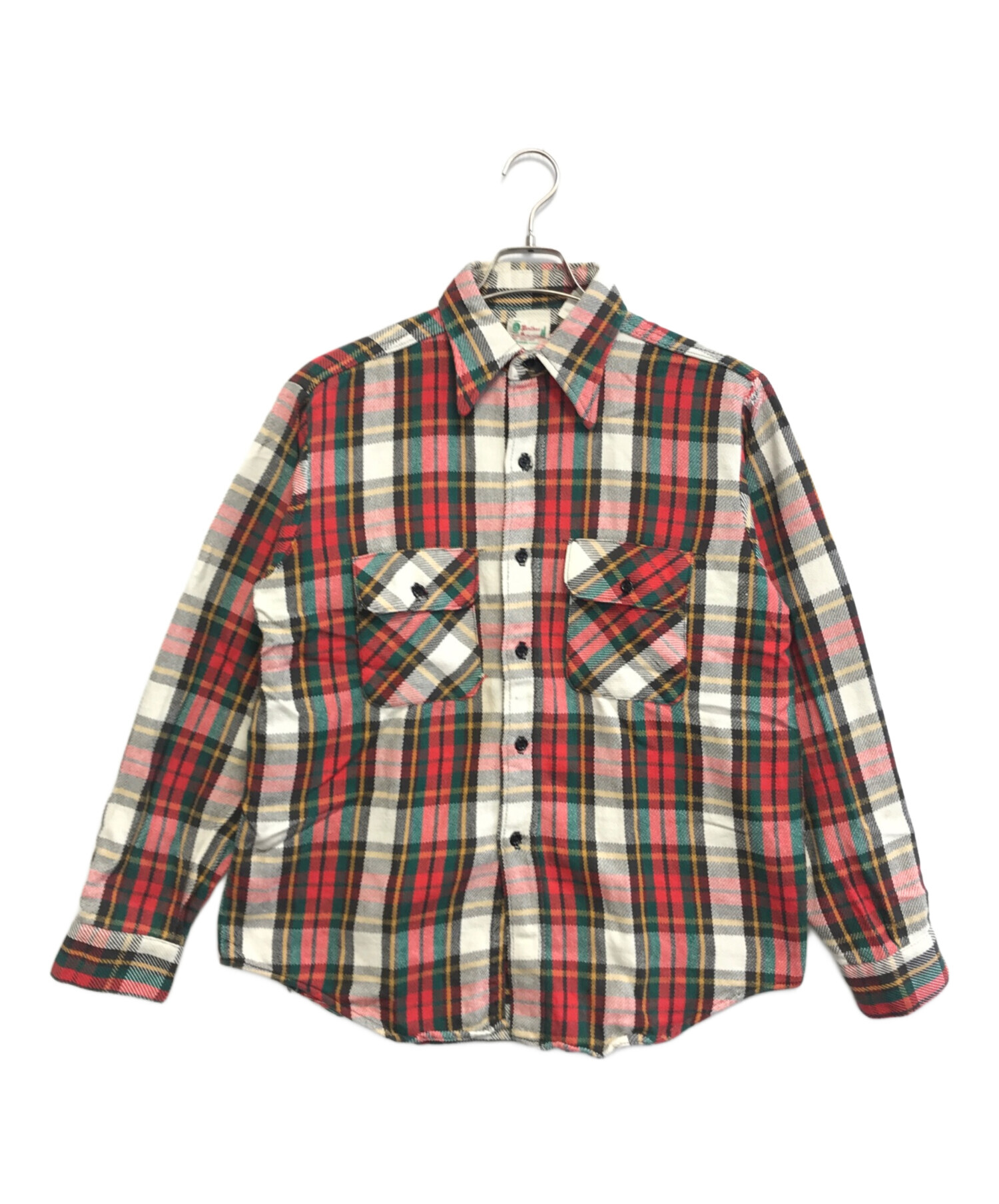 中古・古着通販】FIVE BROTHER (ファイブブラザー) チェックネルシャツ