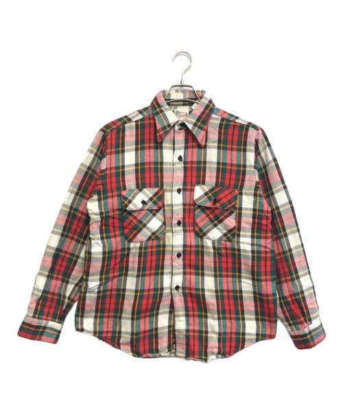 中古・古着通販】FIVE BROTHER (ファイブブラザー) チェックネルシャツ