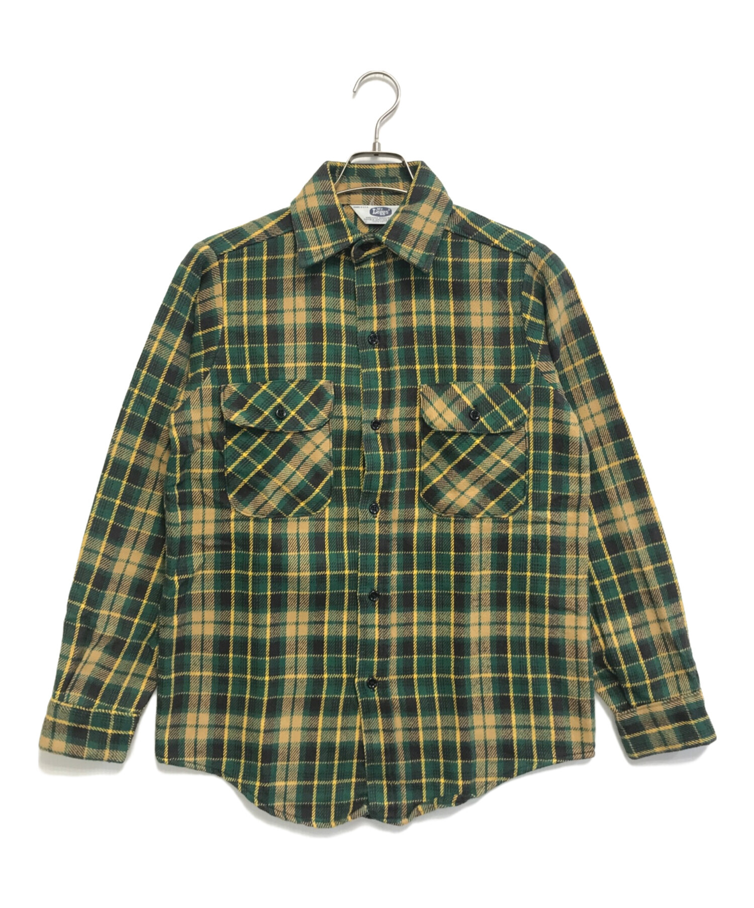 中古・古着通販】MR LEGGS (ミスターレッグス) チェックネルシャツ