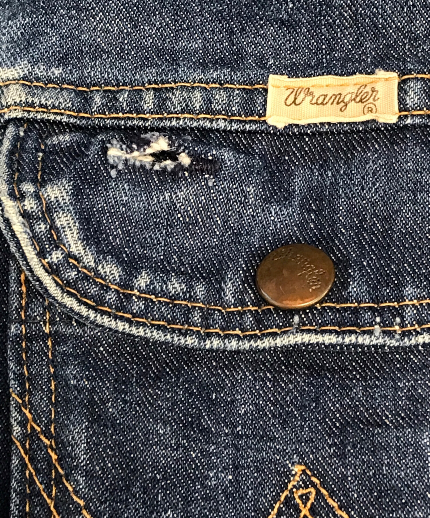 中古・古着通販】Wrangler (ラングラー) 24MJZデニムジャケット