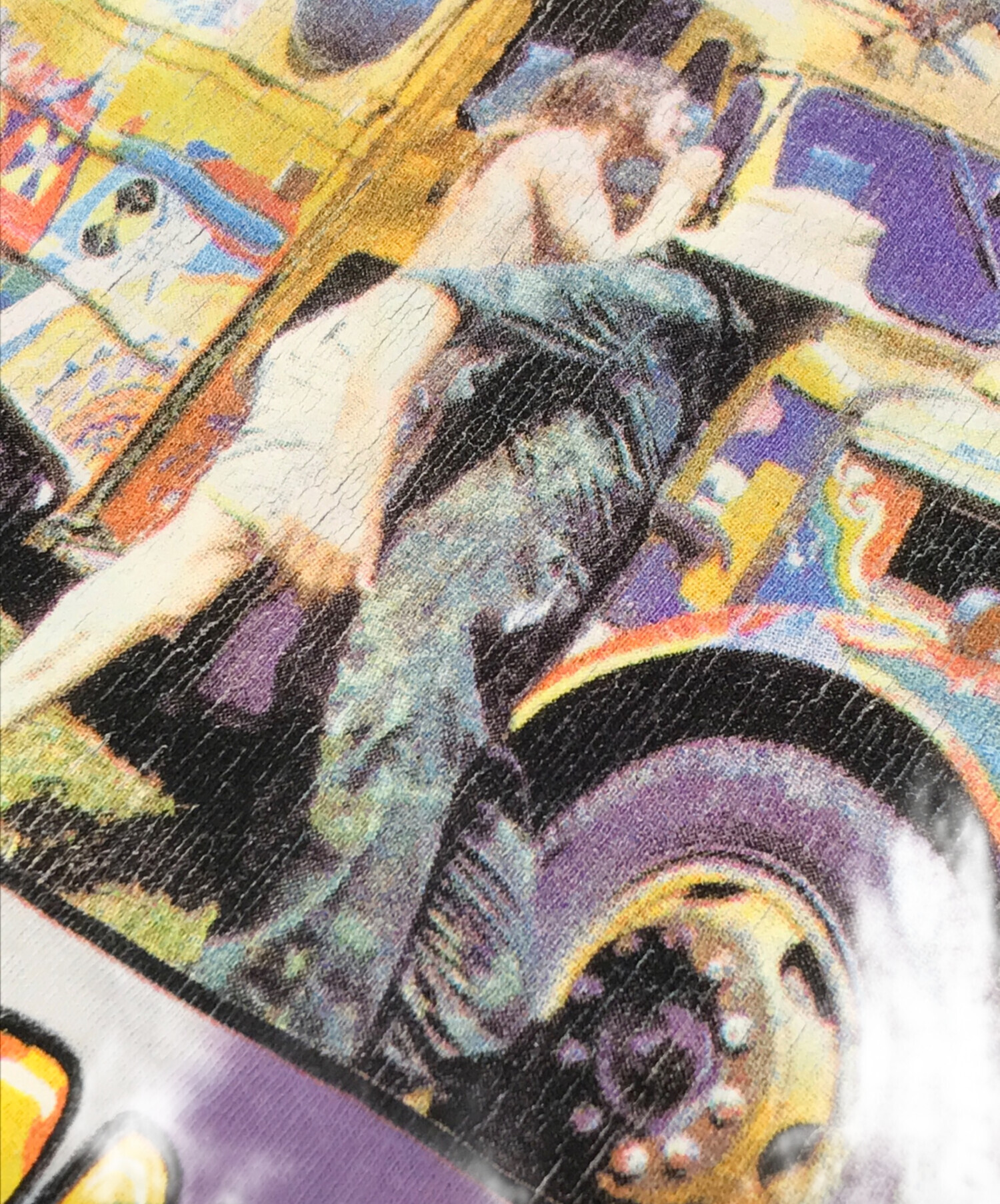 中古・古着通販】WOODSTOCK (ウッドストック) ダイダイ染プリントT