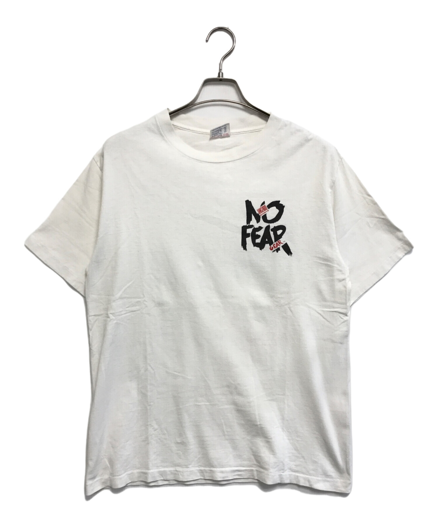 中古・古着通販】No Fear (ノーフィア) プリントTシャツ ホワイト