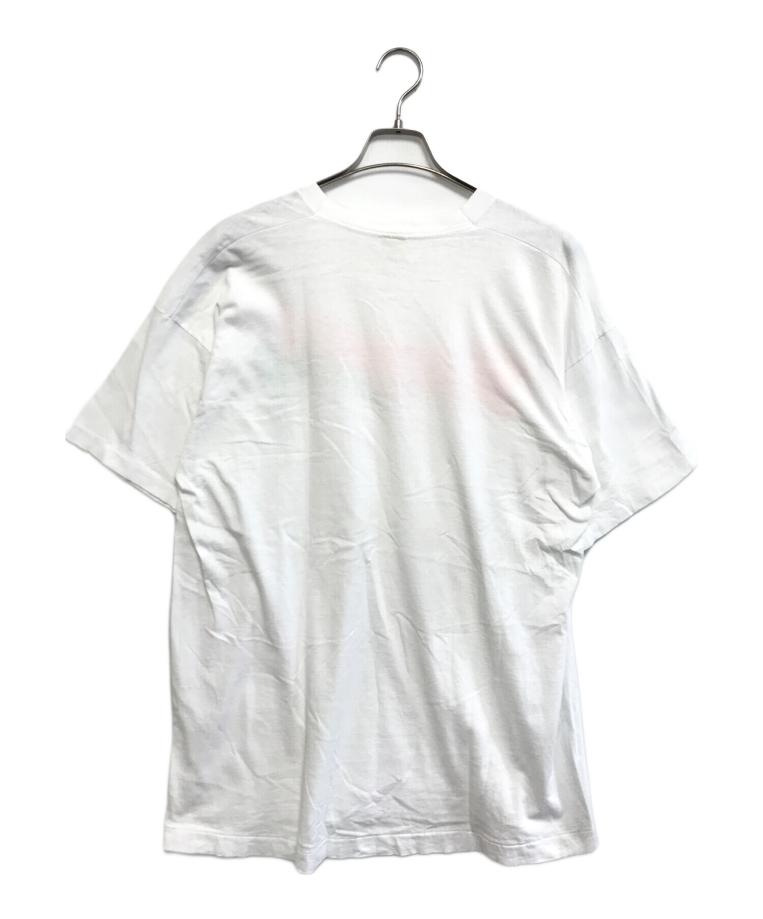 中古・古着通販】NEWPORT (ニューポート) プリントTシャツ ホワイト