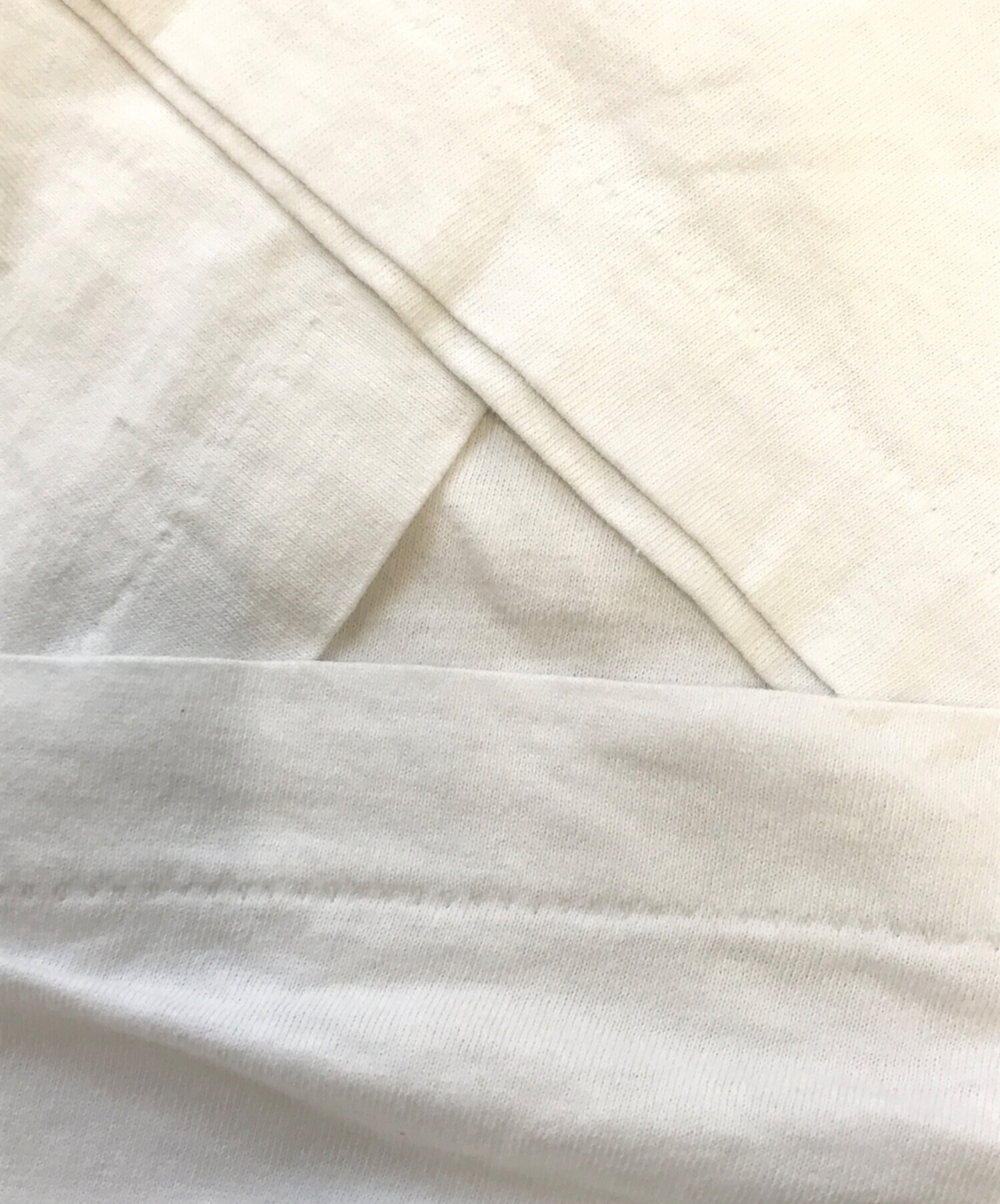 中古・古着通販】NEWPORT (ニューポート) プリントTシャツ ホワイト