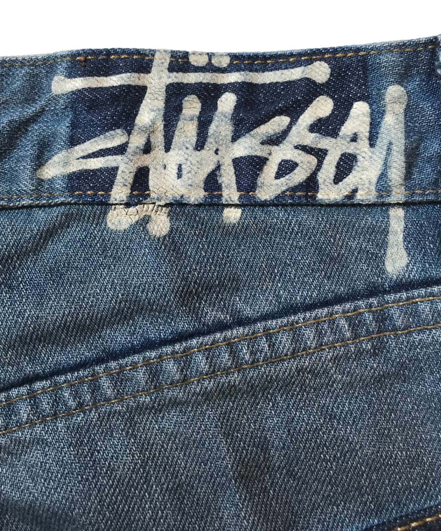 中古・古着通販】stussy (ステューシー) デニムパンツ インディゴ