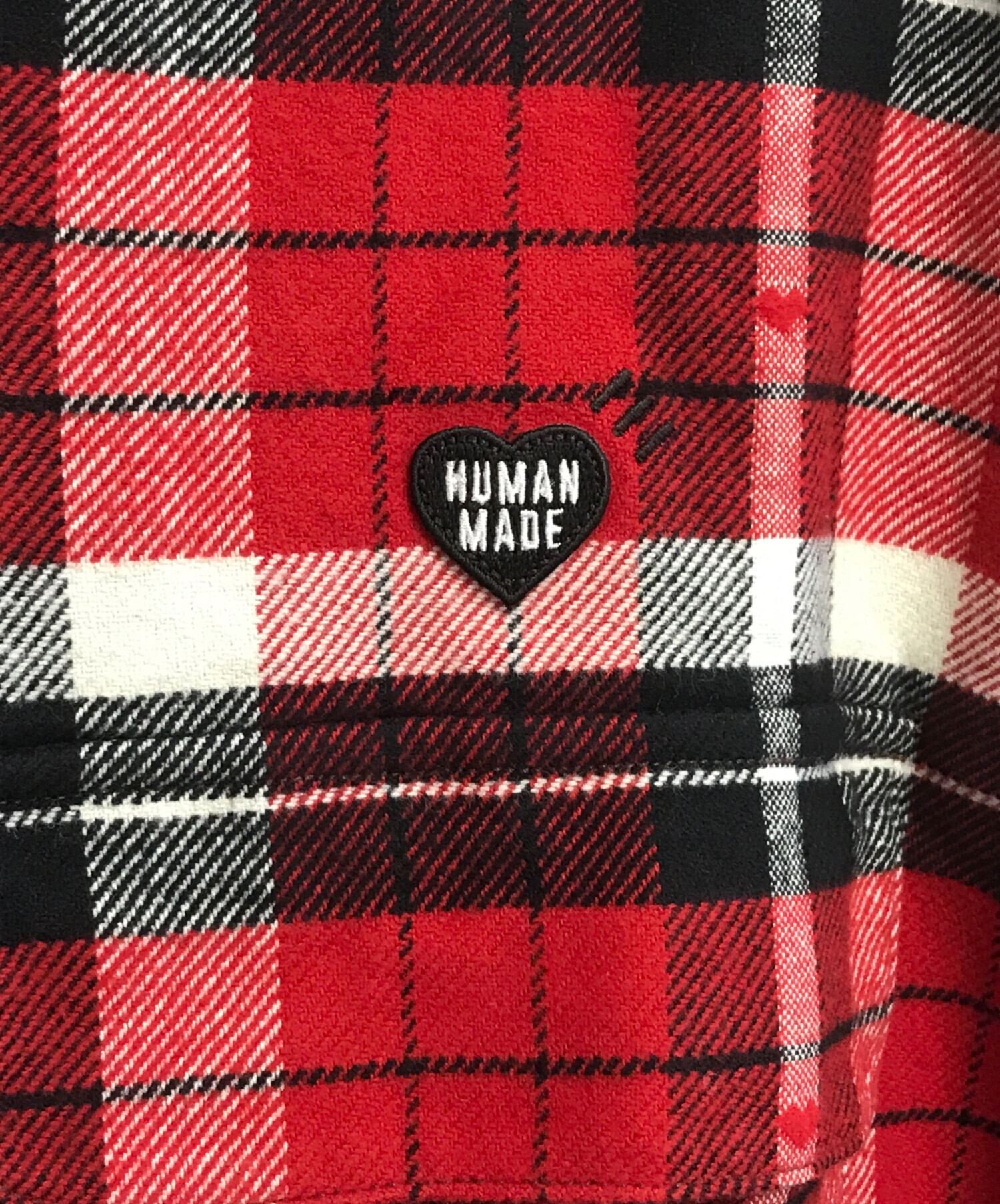 中古・古着通販】HUMAN MADE (ヒューマンメイド) FLANNEL CHECK SHIRT