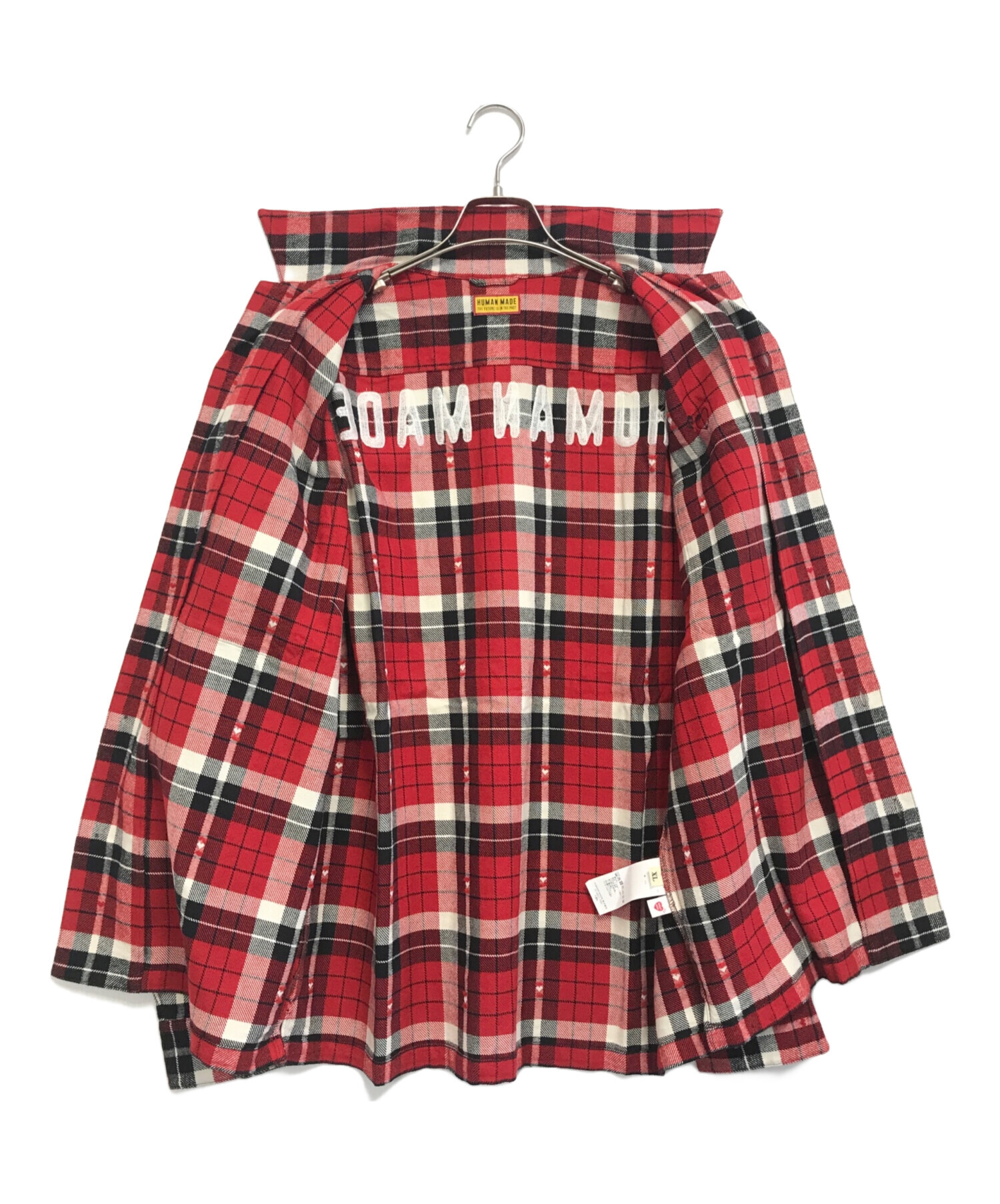 中古・古着通販】HUMAN MADE (ヒューマンメイド) FLANNEL CHECK SHIRT