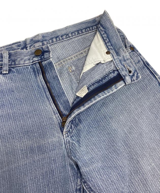 中古・古着通販】LEE (リー) ストライプデニムパンツ インディゴ
