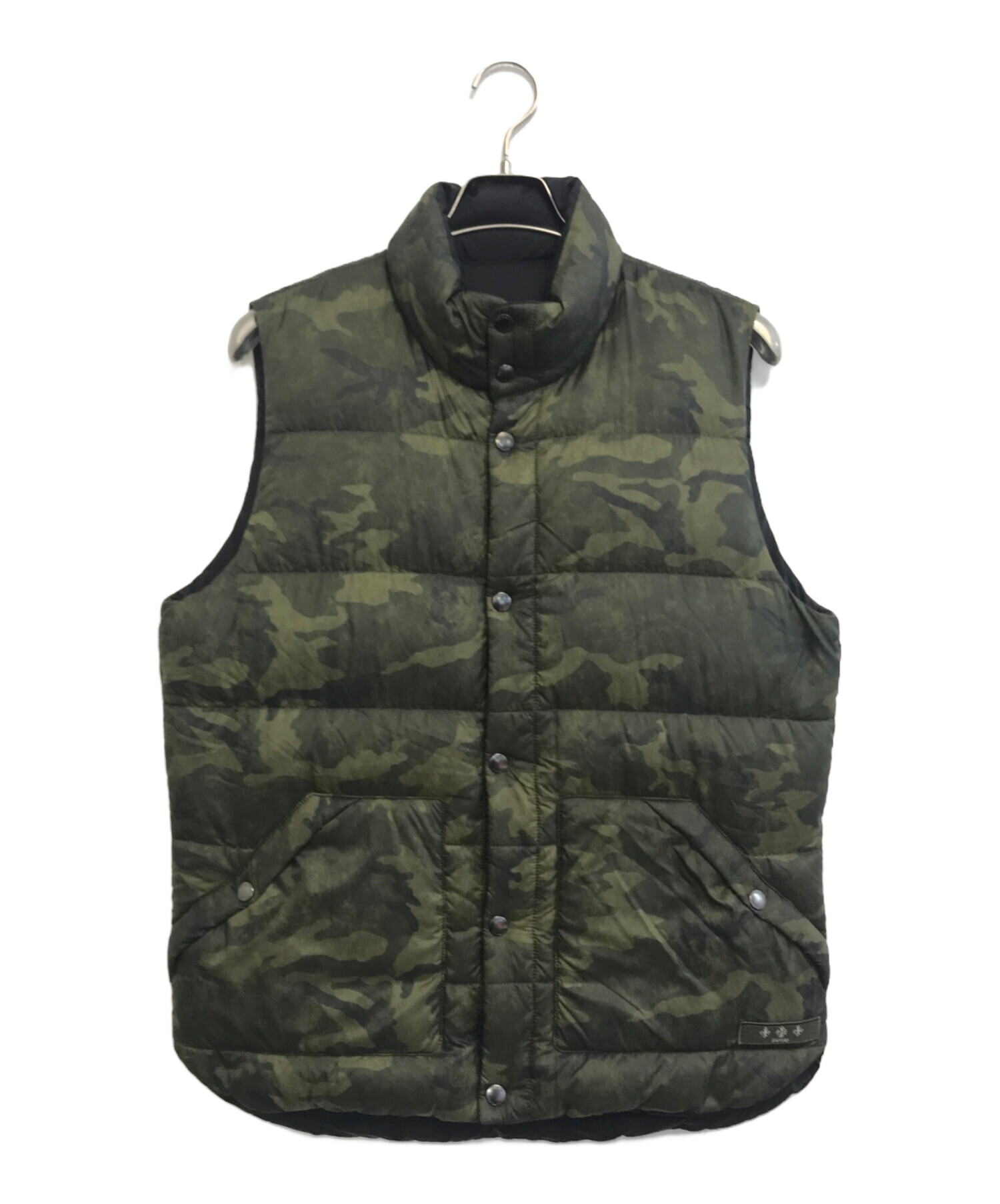 中古・古着通販】TATRAS (タトラス) リバーシブルカモフラダウンベスト