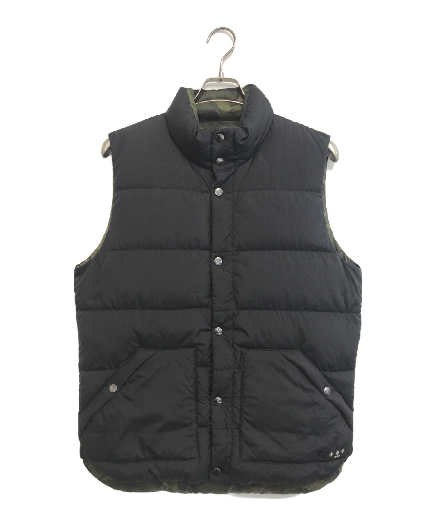 中古・古着通販】TATRAS (タトラス) リバーシブルカモフラダウンベスト