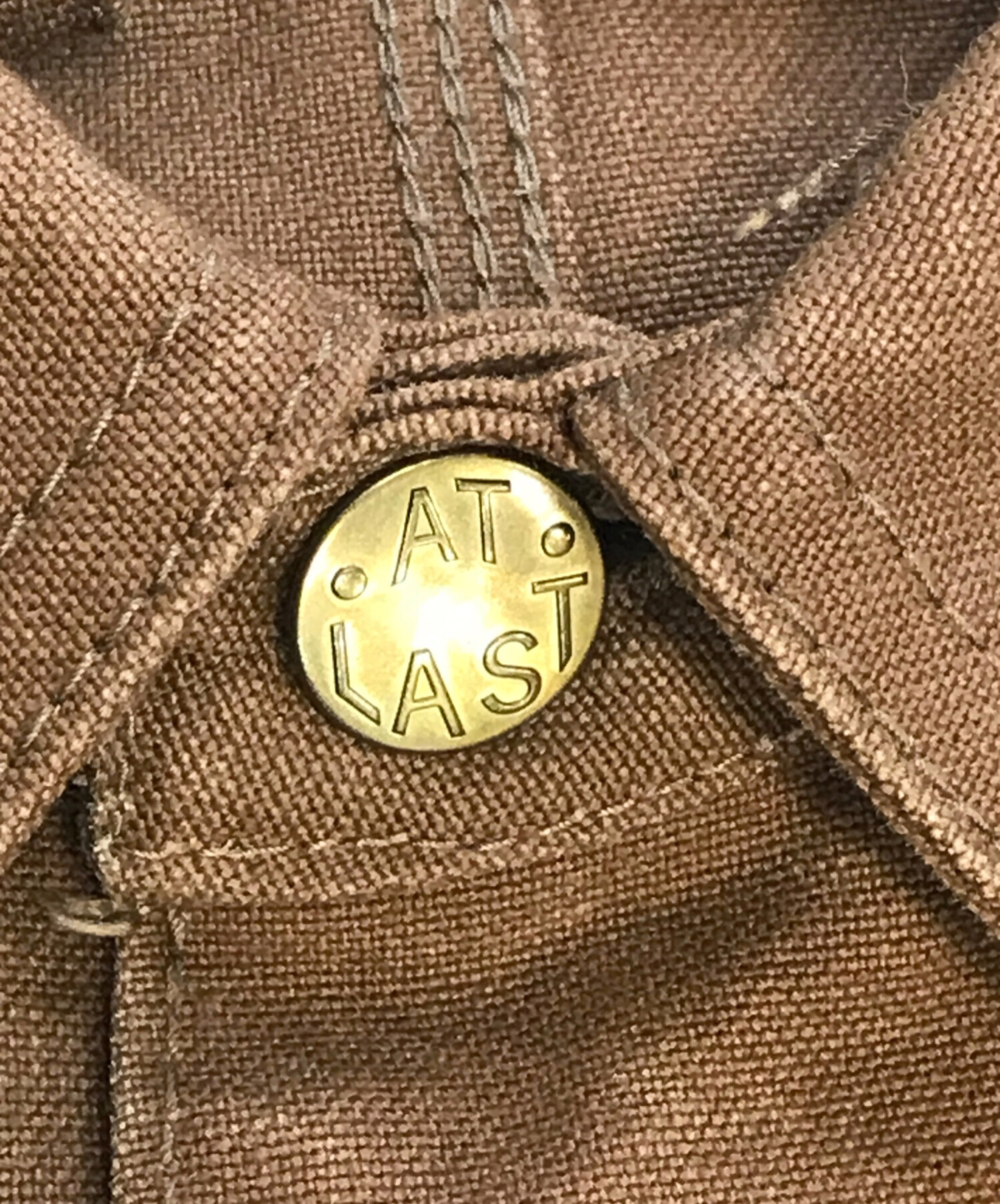 中古・古着通販】ATLAST & CO (アットラスト) カバーオール ブラウン