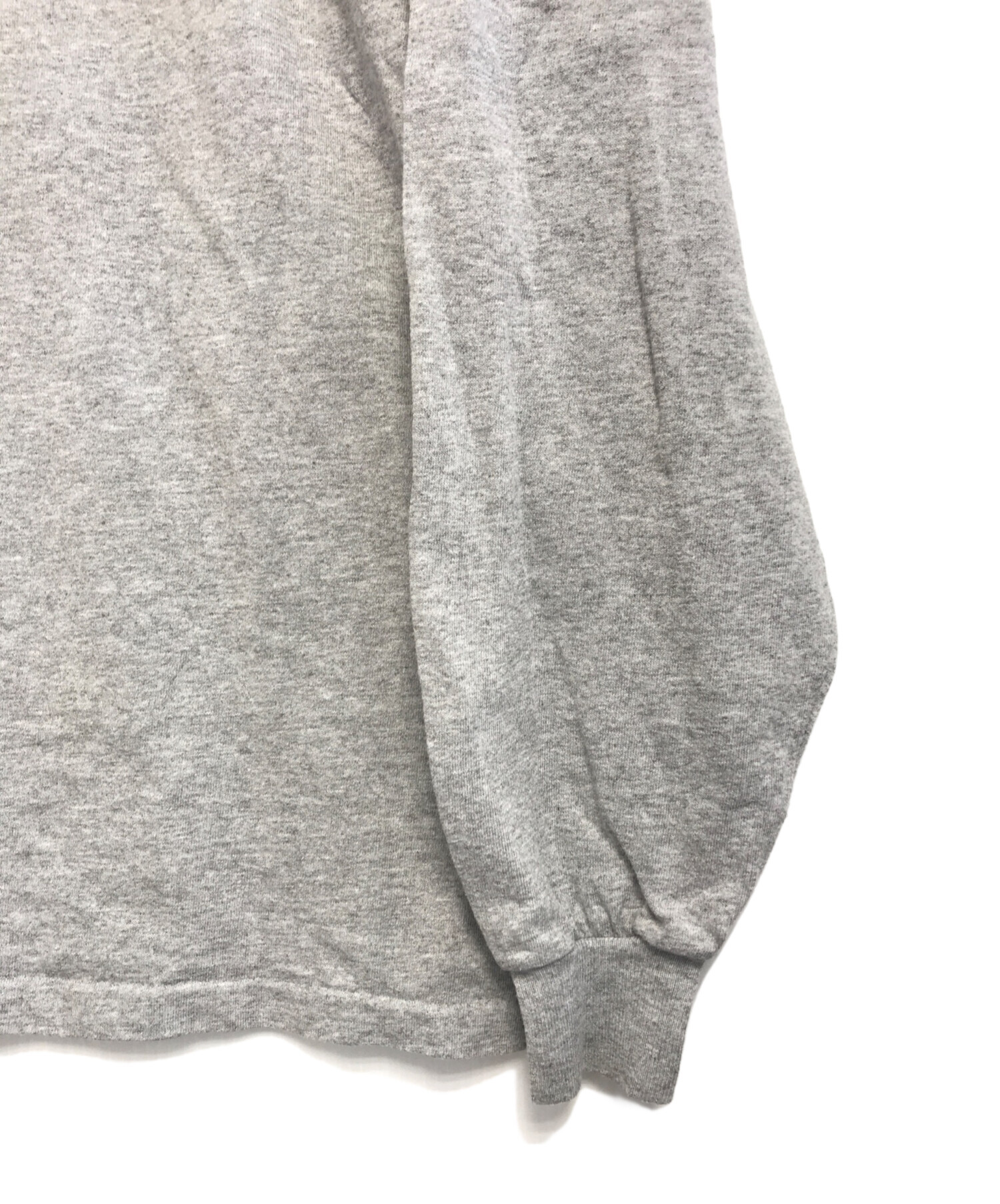 中古・古着通販】ALL SPORT (オールスポーツ) 長袖Tシャツ グレー 