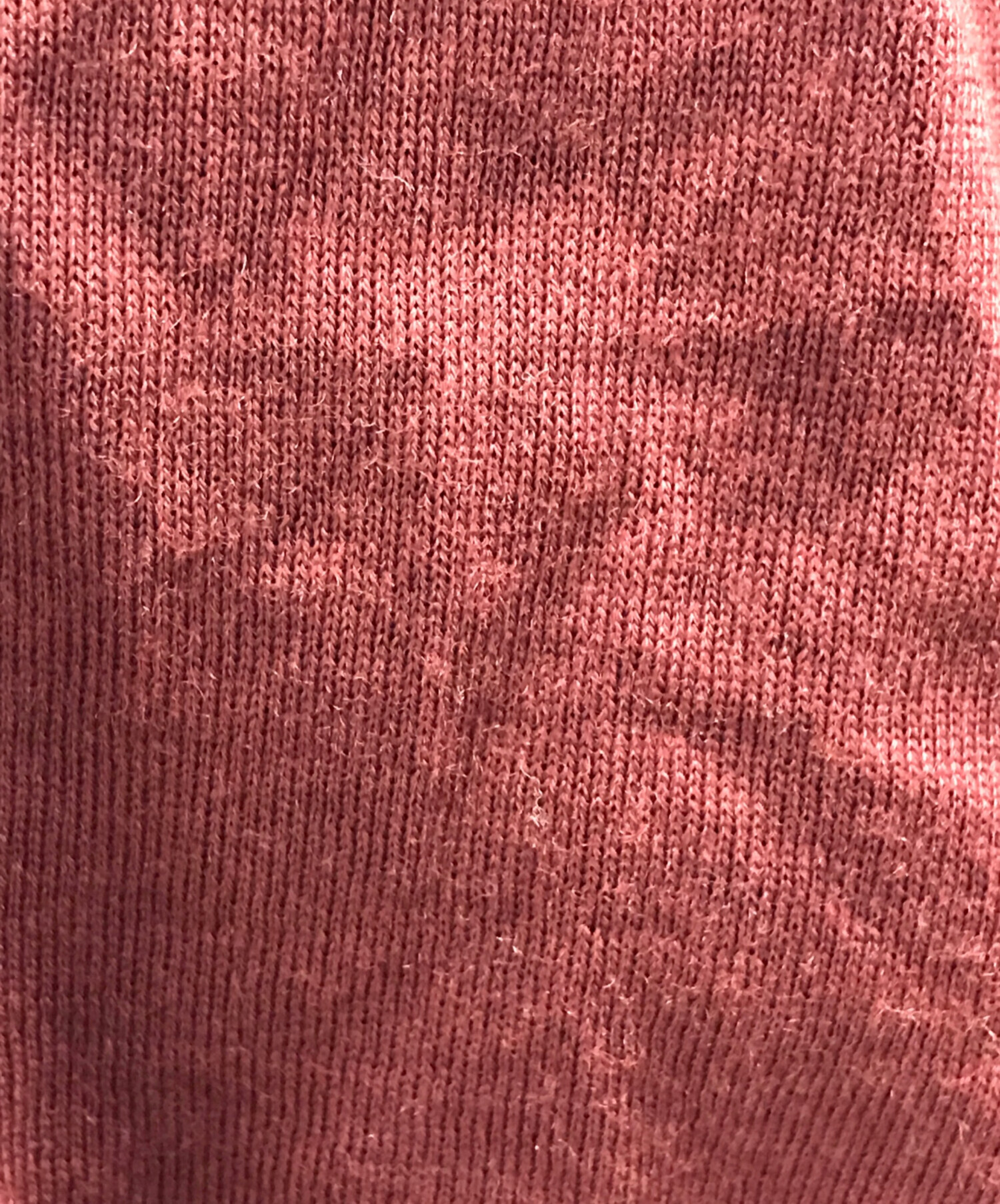 中古・古着通販】PRADA (プラダ) 半袖ウールニット レッド サイズ:SIZE 