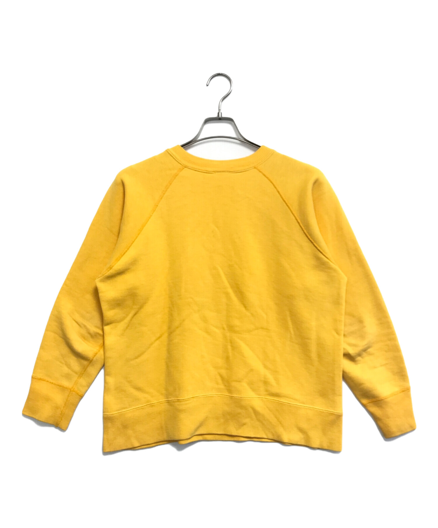 中古・古着通販】VINTAGE (ヴィンテージ) ラグランスウェット イエロー
