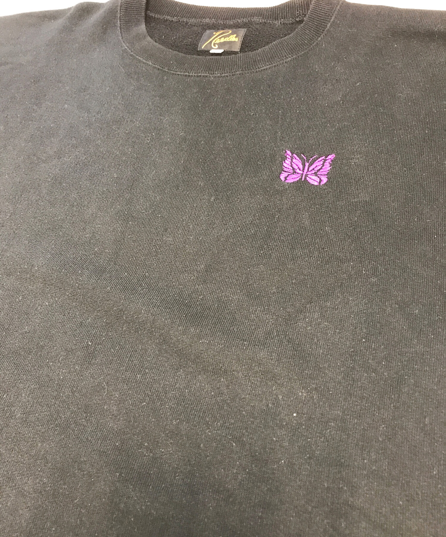 中古・古着通販】Needles (ニードルズ) クルースウェット ブラック