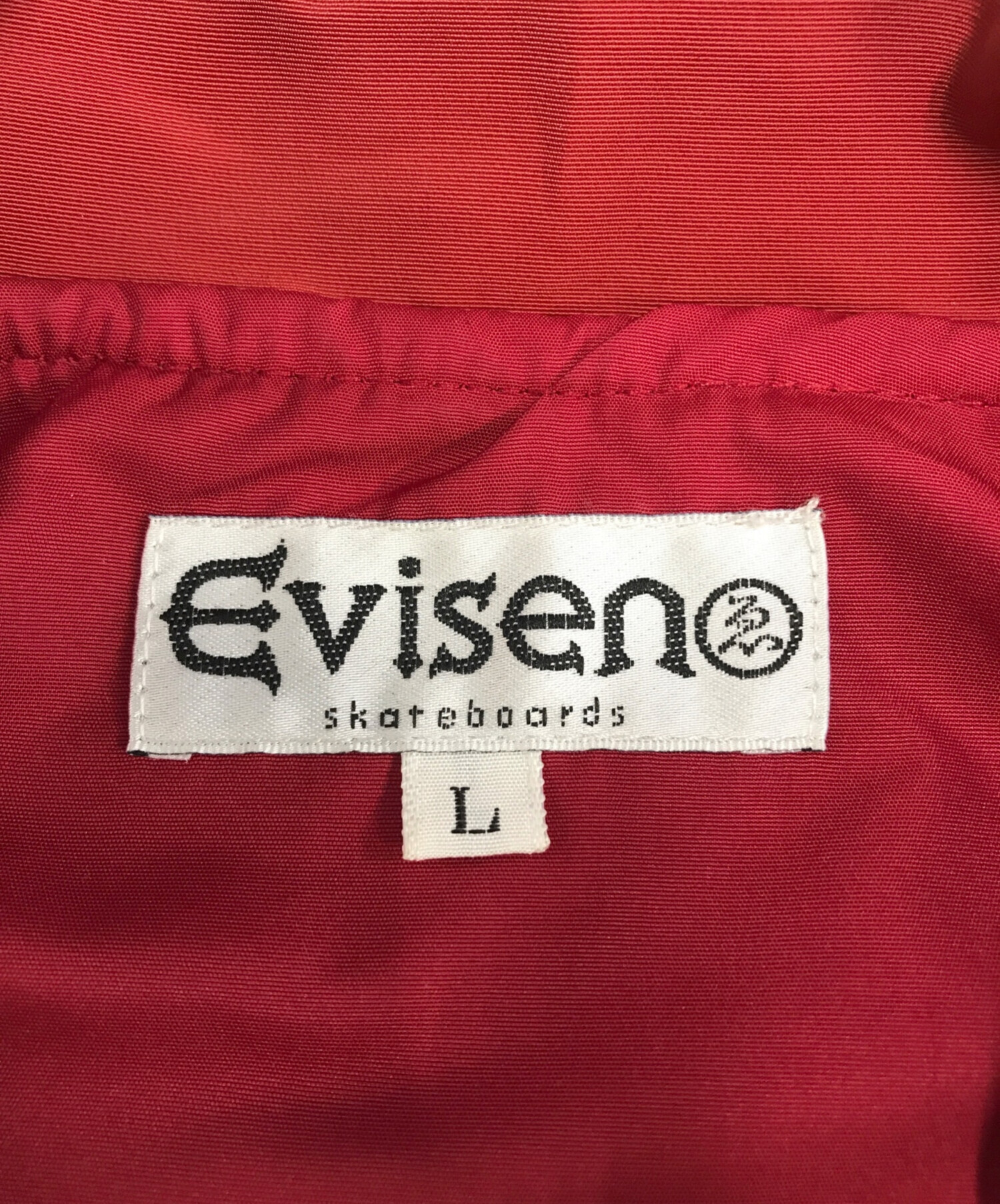 中古・古着通販】EVISEN (エビセン) CIVIC BLOUSON レッド サイズ:L 