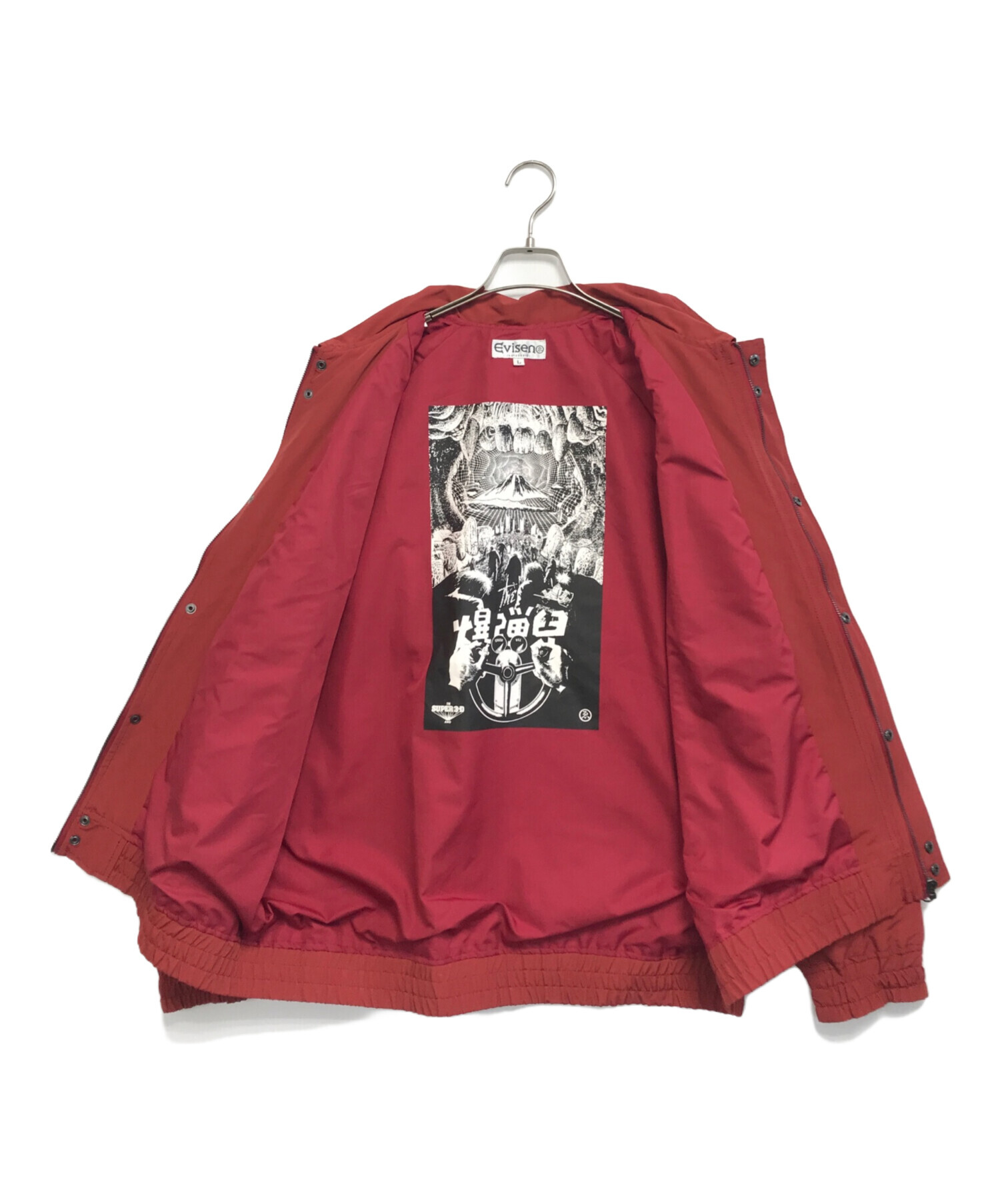 中古・古着通販】EVISEN (エビセン) CIVIC BLOUSON レッド サイズ:L 