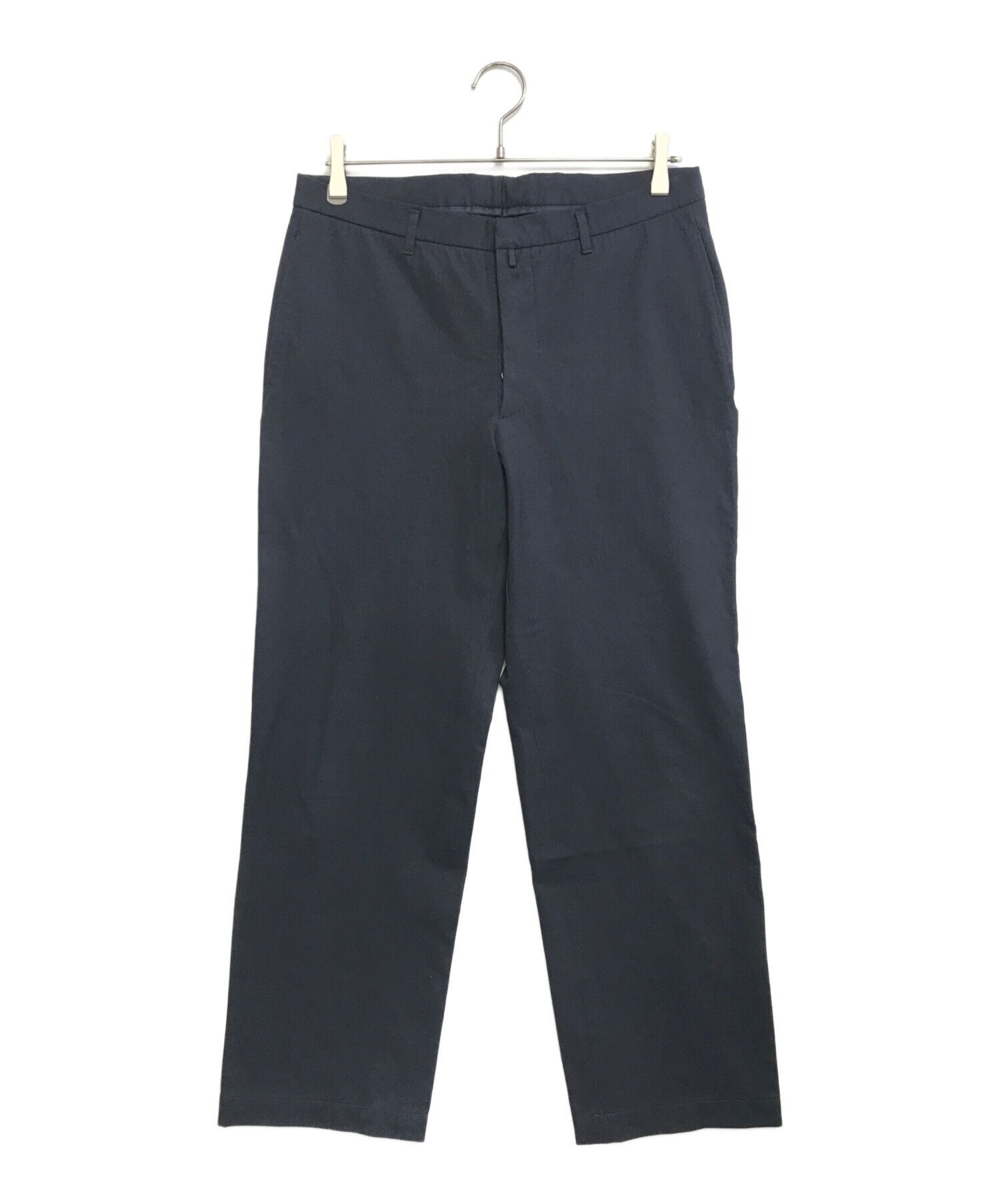 jil sander ジルサンダー ワイドパンツ 36 ネイビー マリン 中古・古着通販】JIL SANDER (ジルサンダー) ワイドパンツ