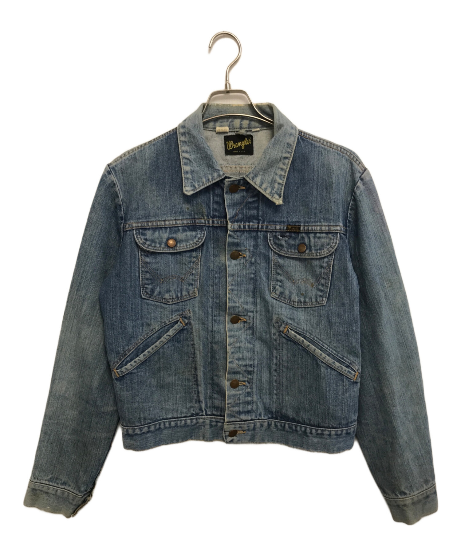 中古・古着通販】Wrangler (ラングラー) 124mjデニムジャケット