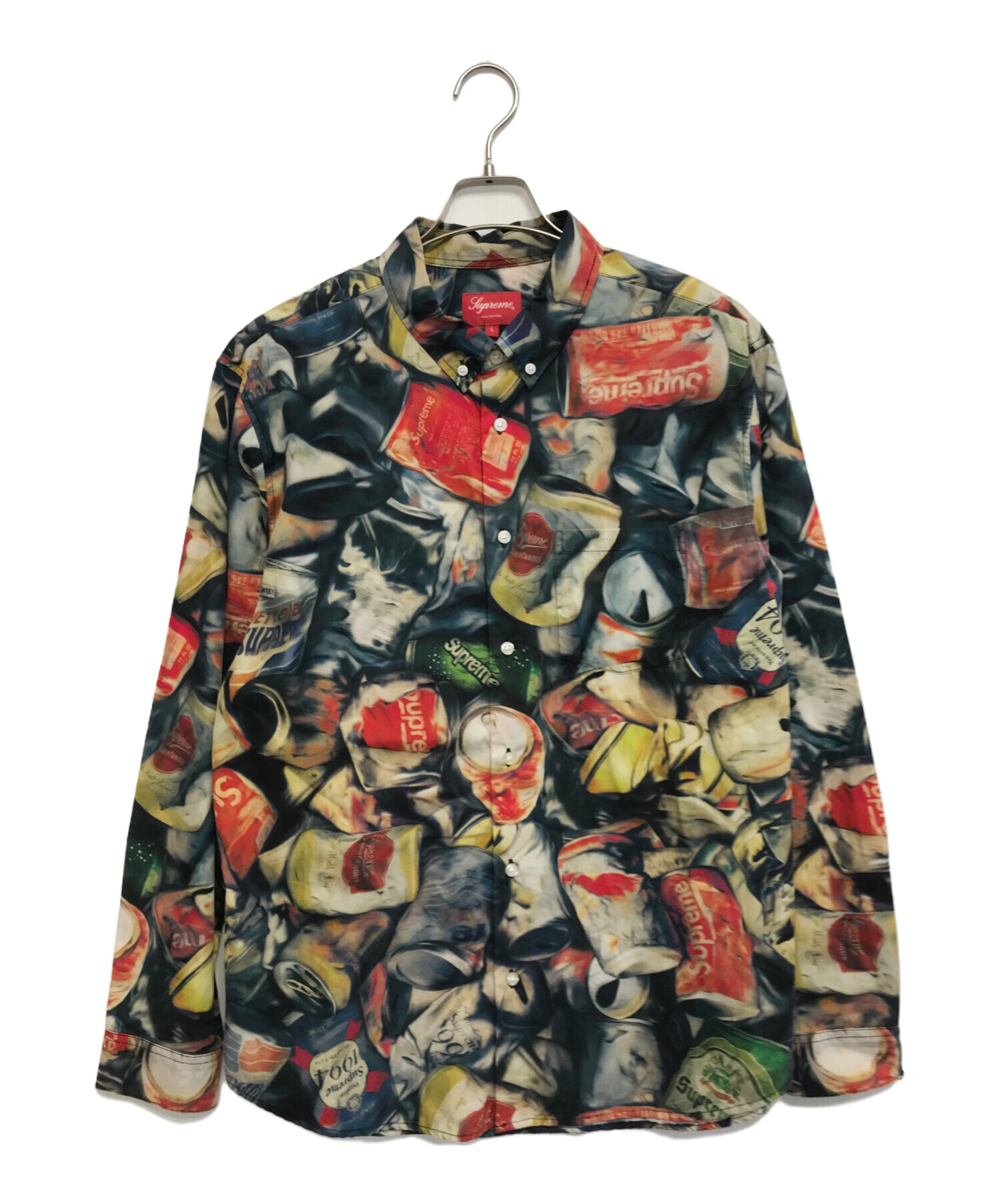 中古・古着通販】SUPREME (シュプリーム) CANS SHIRTS マルチカラー