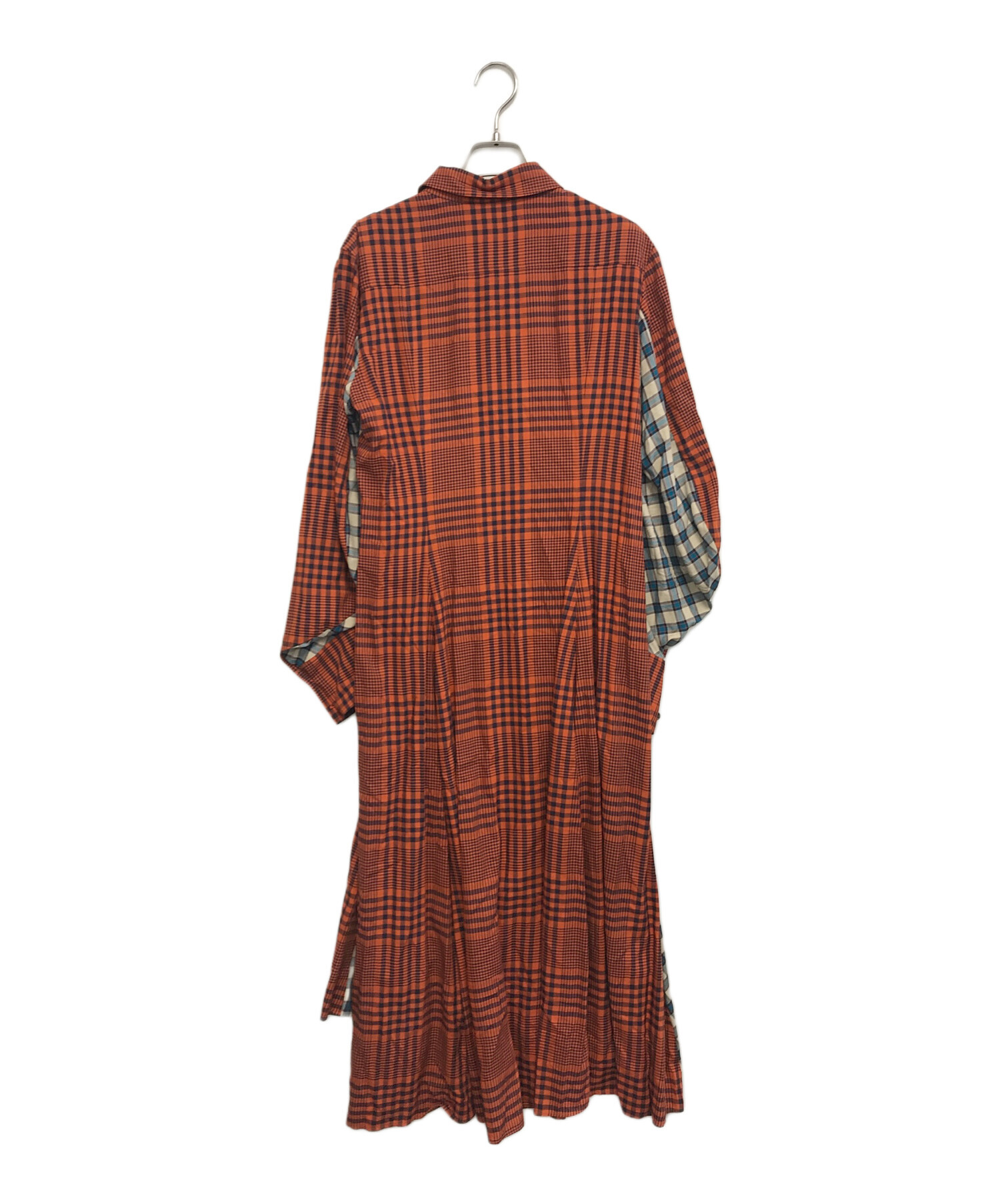 中古・古着通販】Paul Smith (ポールスミス) 切替チェックワンピース 