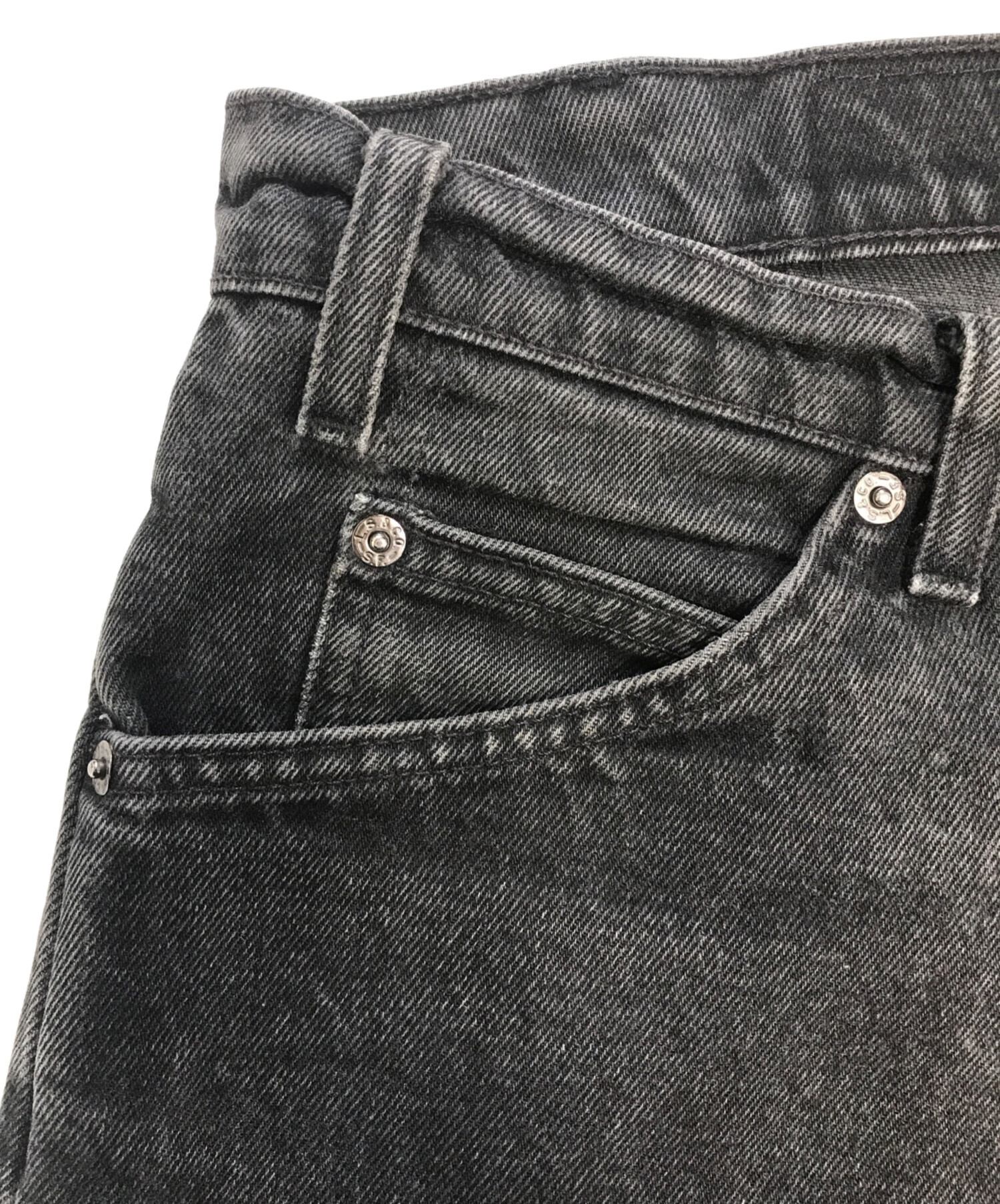 中古・古着通販】LEVI'S (リーバイス) 505ブラックデニムパンツ