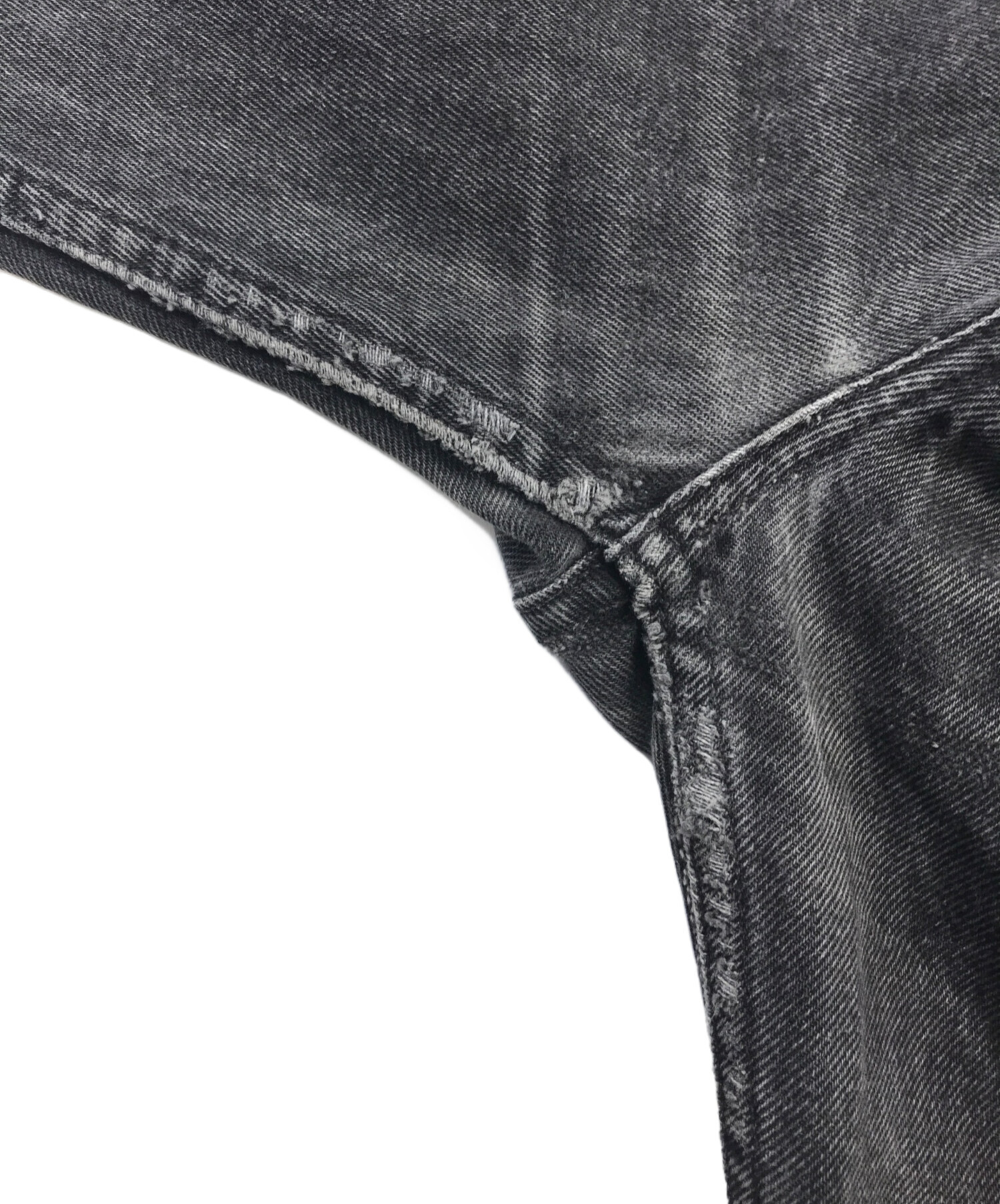 中古・古着通販】LEVI'S (リーバイス) 505ブラックデニムパンツ