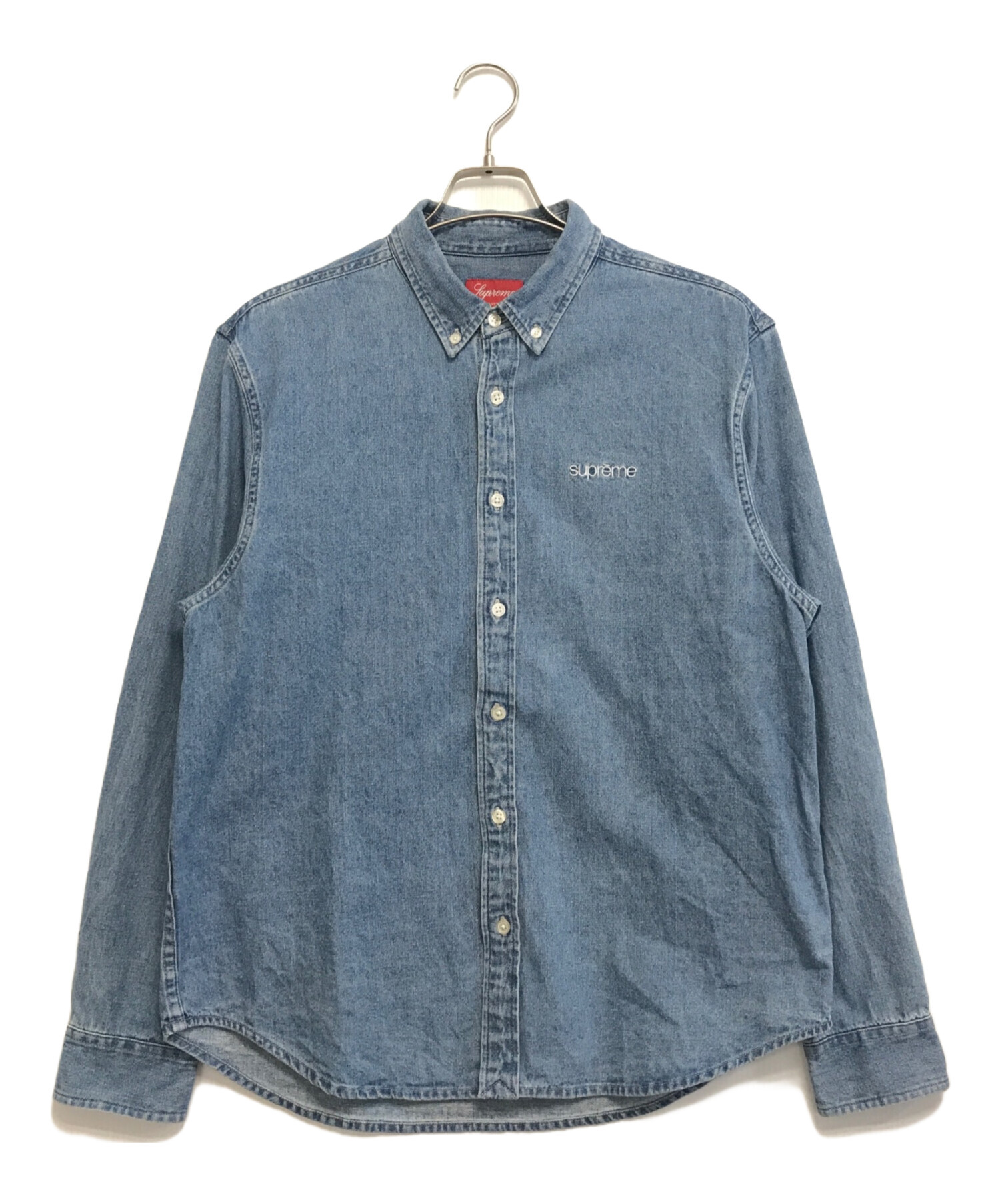 中古・古着通販】Supreme (シュプリーム) CLASSIC LOGO DENIM SHIRT
