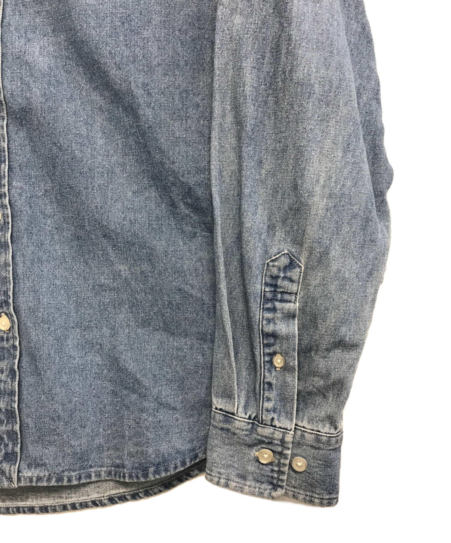 中古・古着通販】Supreme (シュプリーム) CLASSIC LOGO DENIM SHIRT