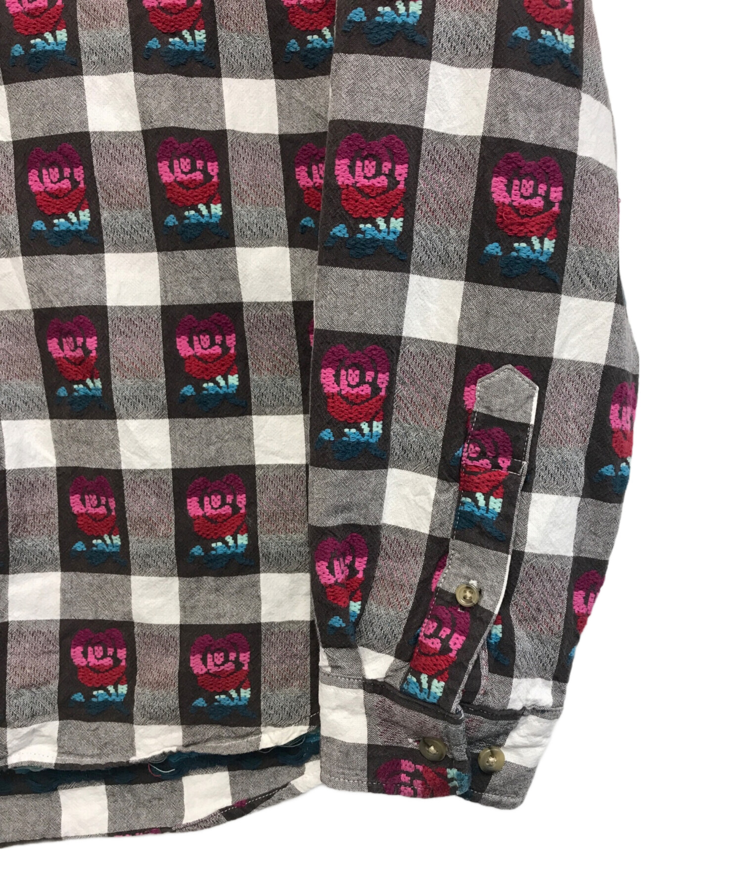 中古・古着通販】Supreme (シュプリーム) Rose Buffalo Plaid Shirt
