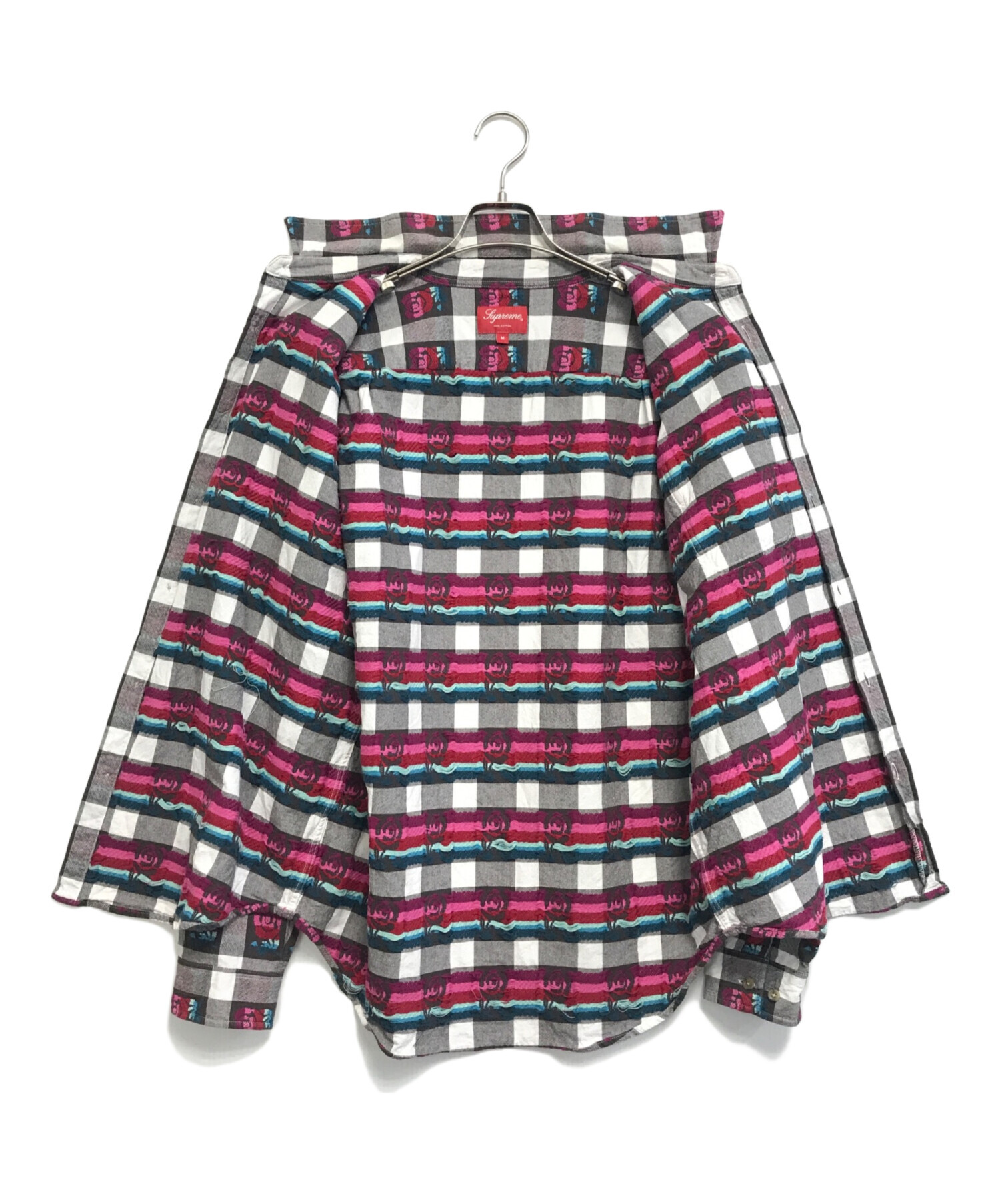 中古・古着通販】Supreme (シュプリーム) Rose Buffalo Plaid Shirt
