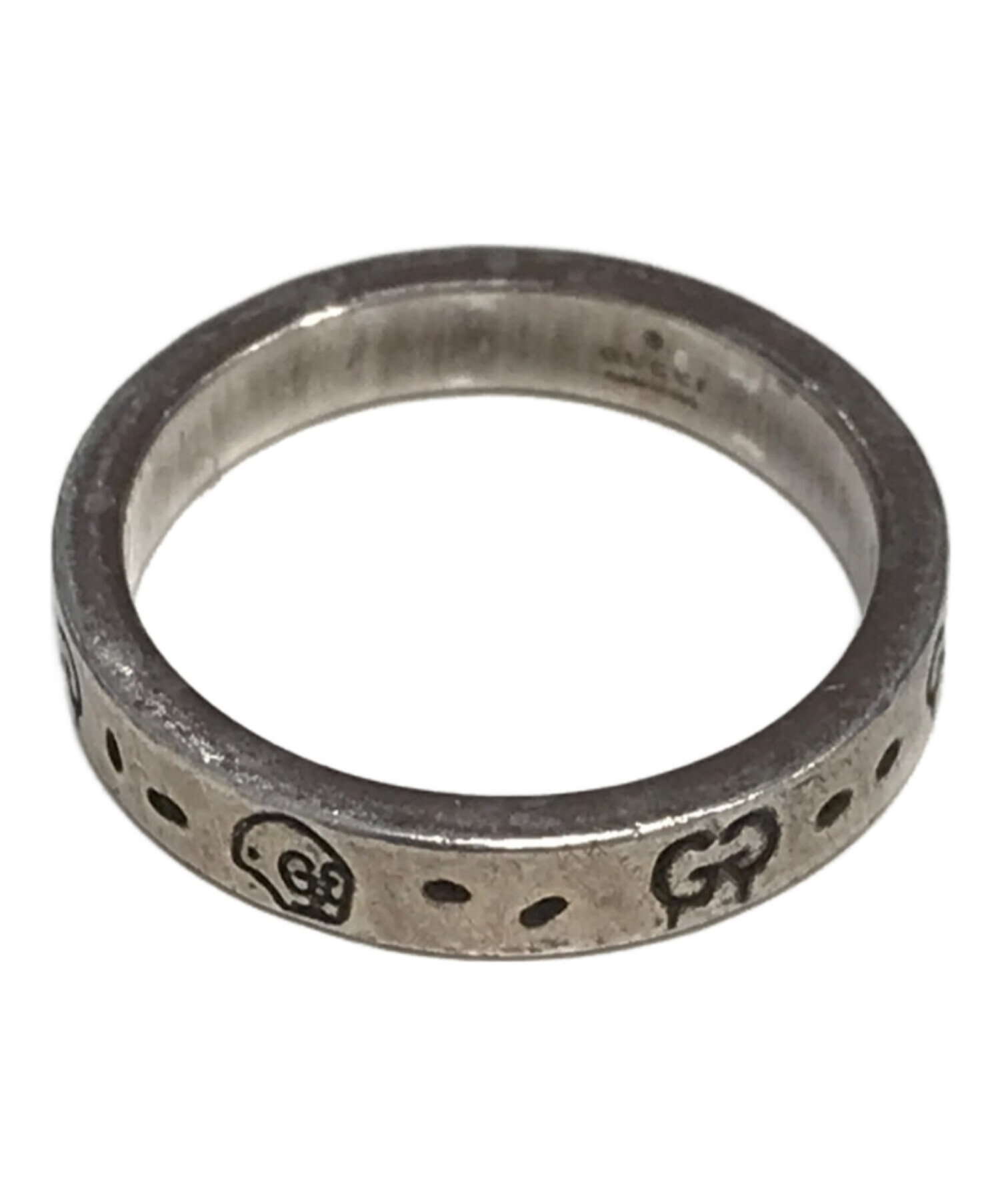 中古・古着通販】GUCCI (グッチ) GGロゴ ゴーストリング サイズ:20 
