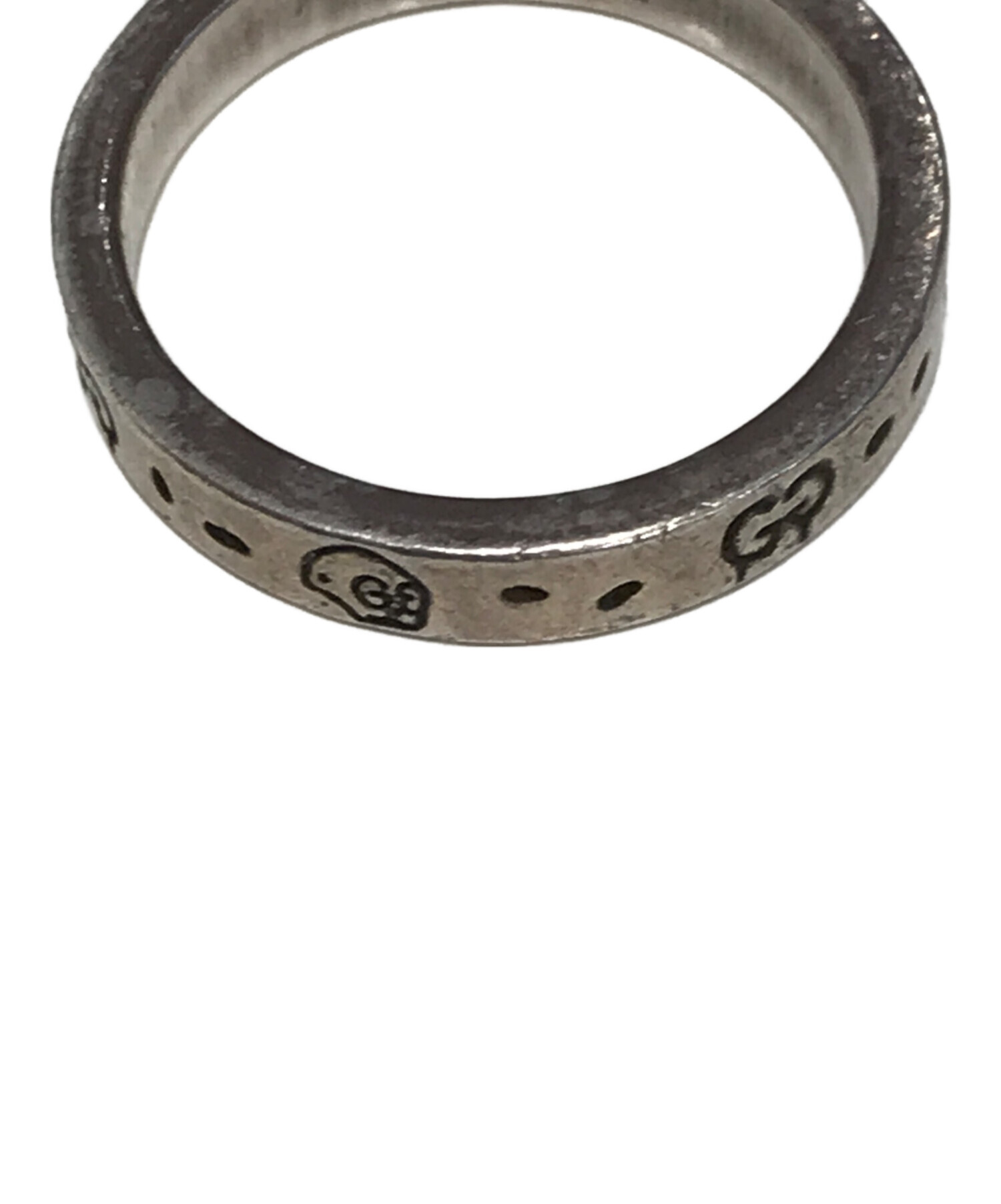 中古・古着通販】GUCCI (グッチ) GGロゴ ゴーストリング サイズ:20 