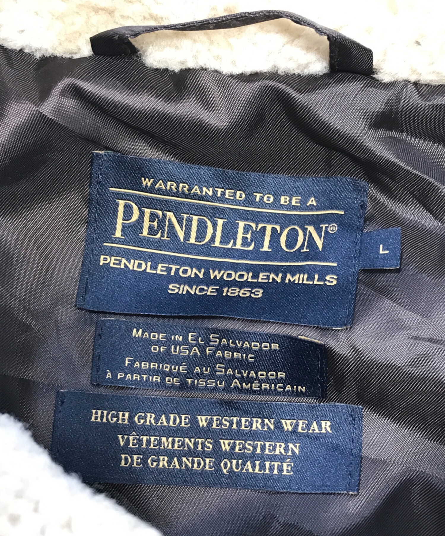 中古・古着通販】PENDLETON (ペンドルトン) ネイティブ柄ジャケット 