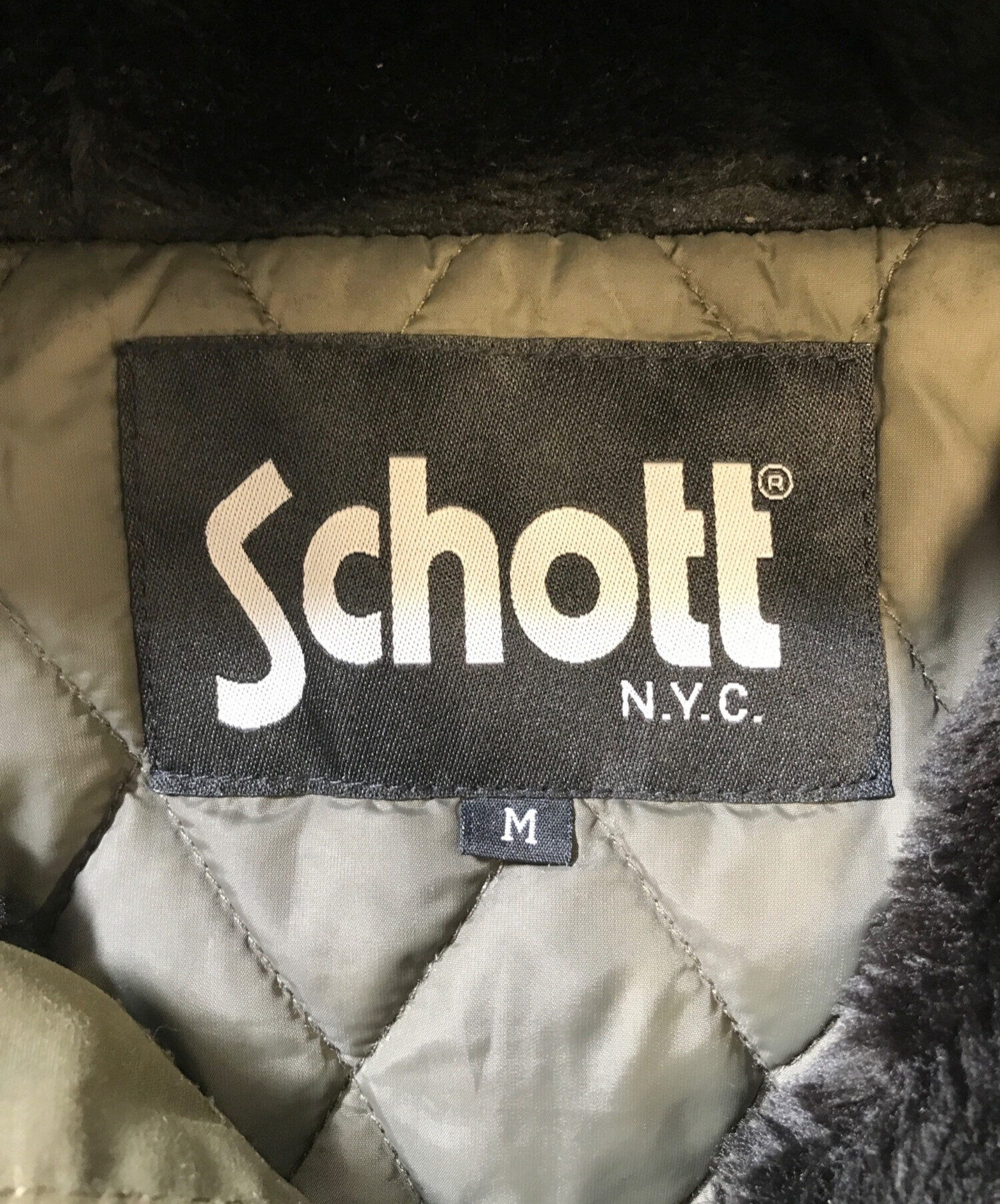 中古・古着通販】stussy (ステューシー) schott (ショット) M-65