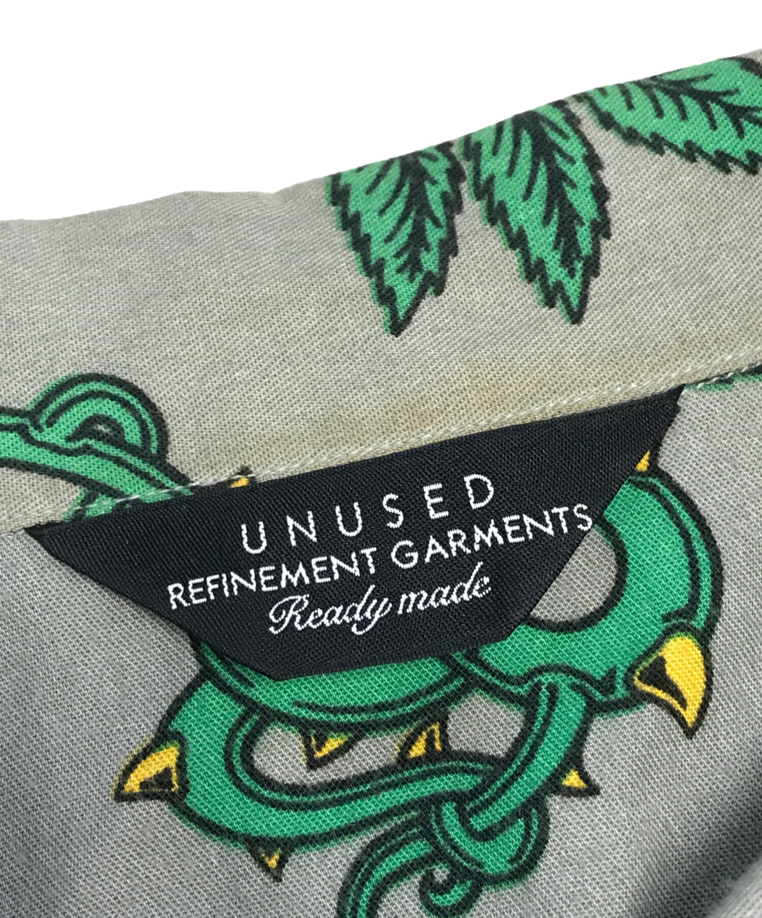 中古・古着通販】UNUSED (アンユーズド) Rose pattern short sleeve