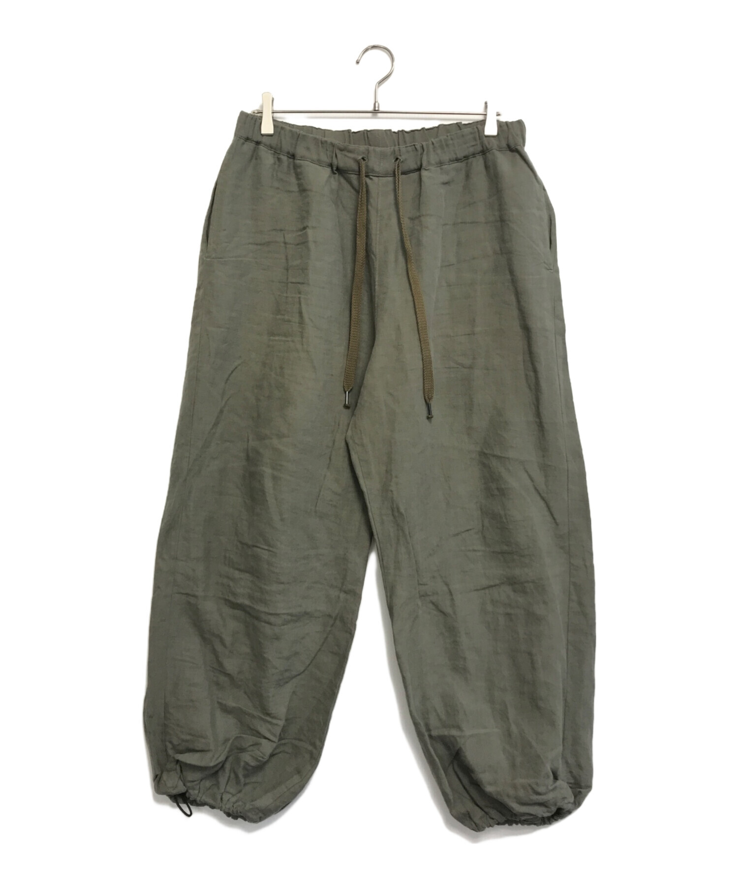 中古・古着通販】POLYPLOID (ポリプロイド) OVER PANTS グレー サイズ