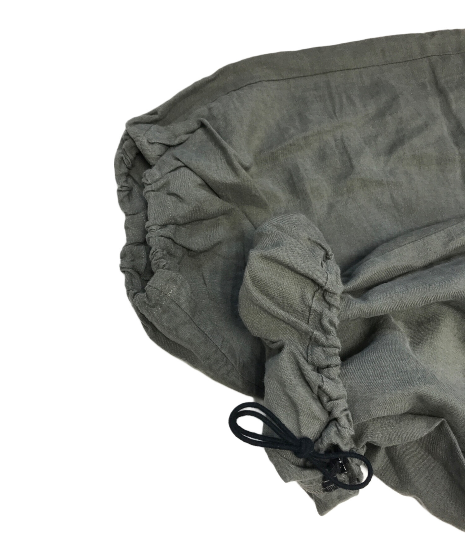 中古・古着通販】POLYPLOID (ポリプロイド) OVER PANTS グレー サイズ 