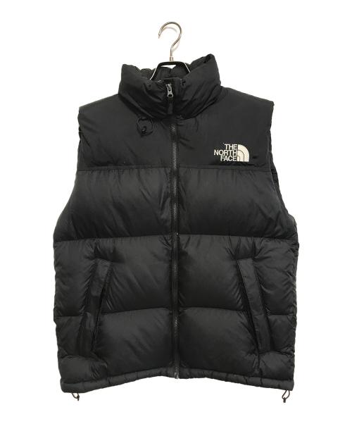 US古着 THE NORTH FACE ザノースフェイス ベスト ブラック L 中古・古着通販】THE NORTH FACE (ザ ノース フェイス) ヌプシ