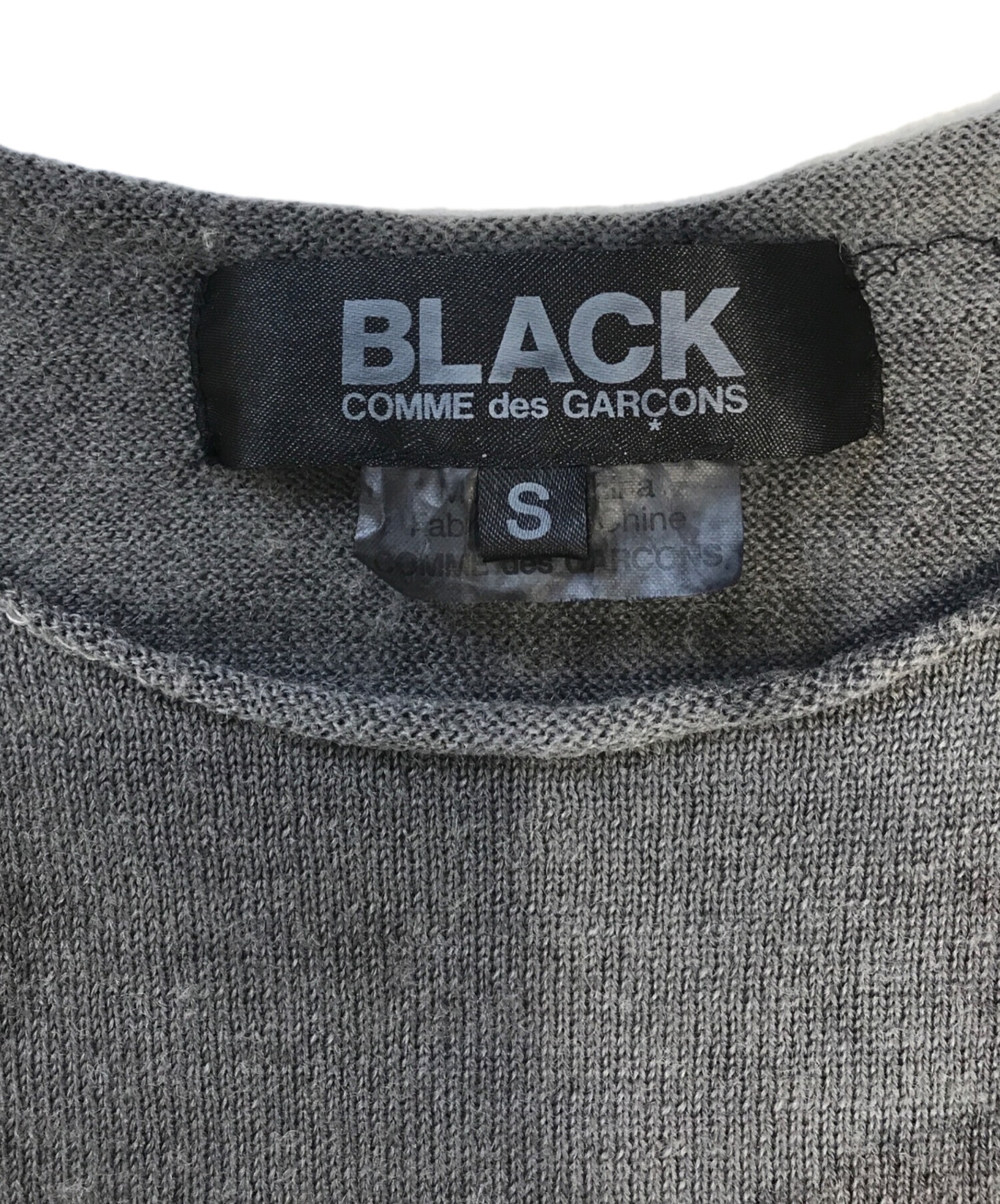 Cdgニット m 中古・古着通販】BLACK COMME des GARCONS (ブラックコムデギャルソン